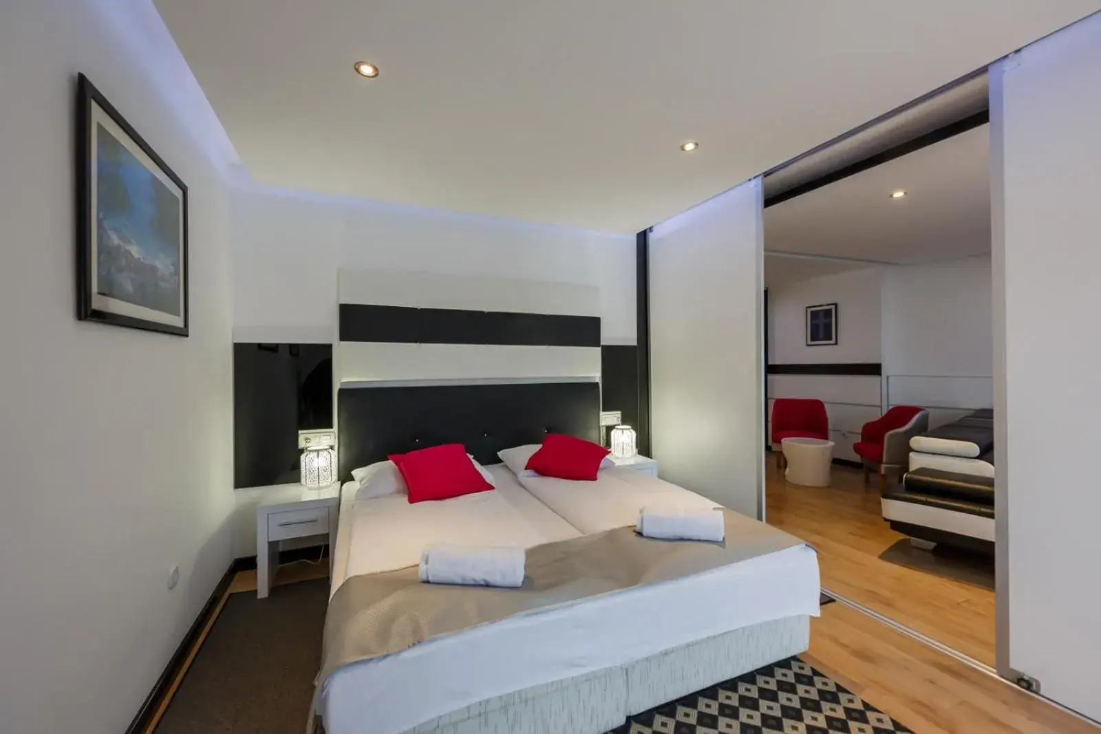Bedroom, Bed in Hotel Sveti Kriz