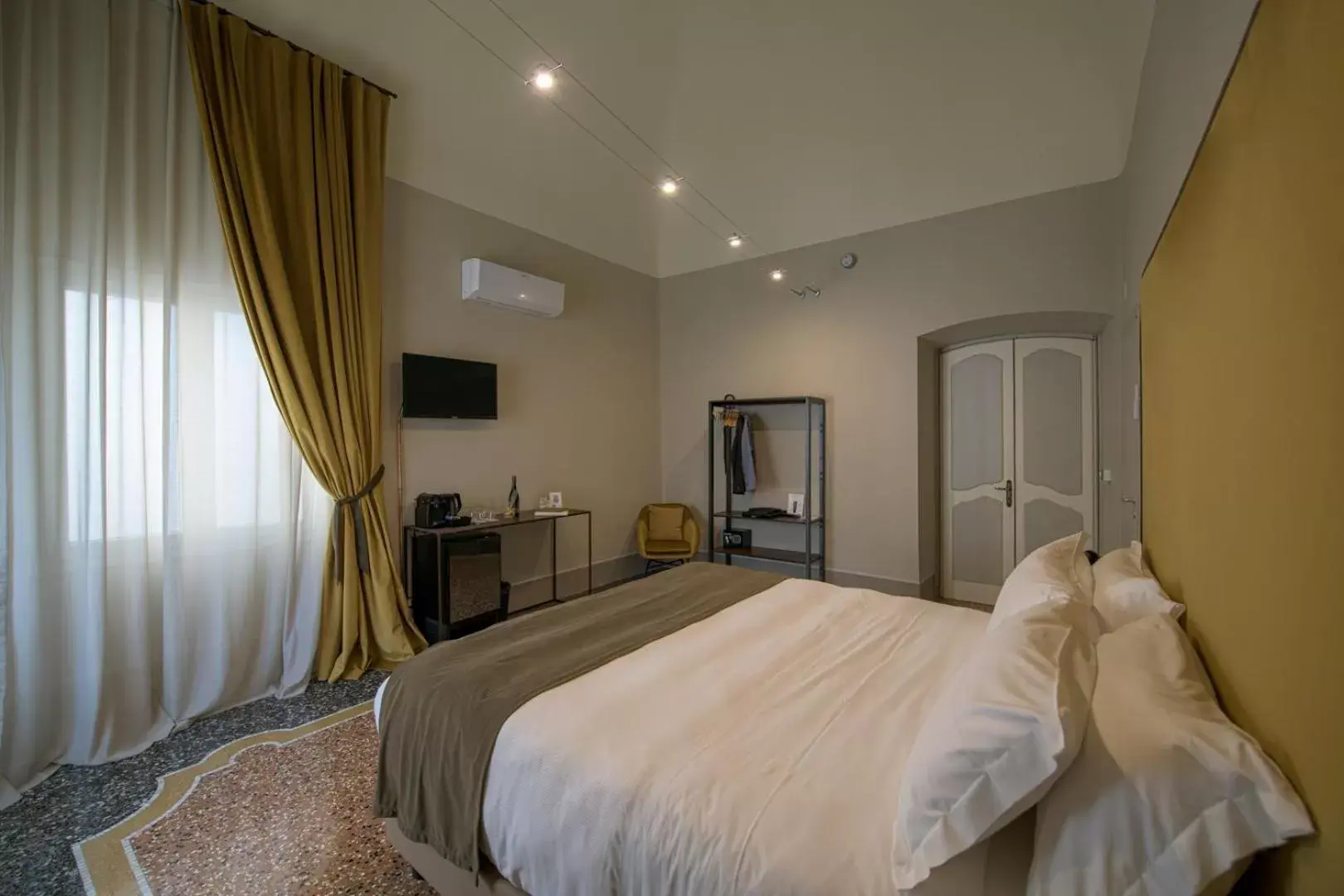 Bed in Palazzo Sertorio Suites