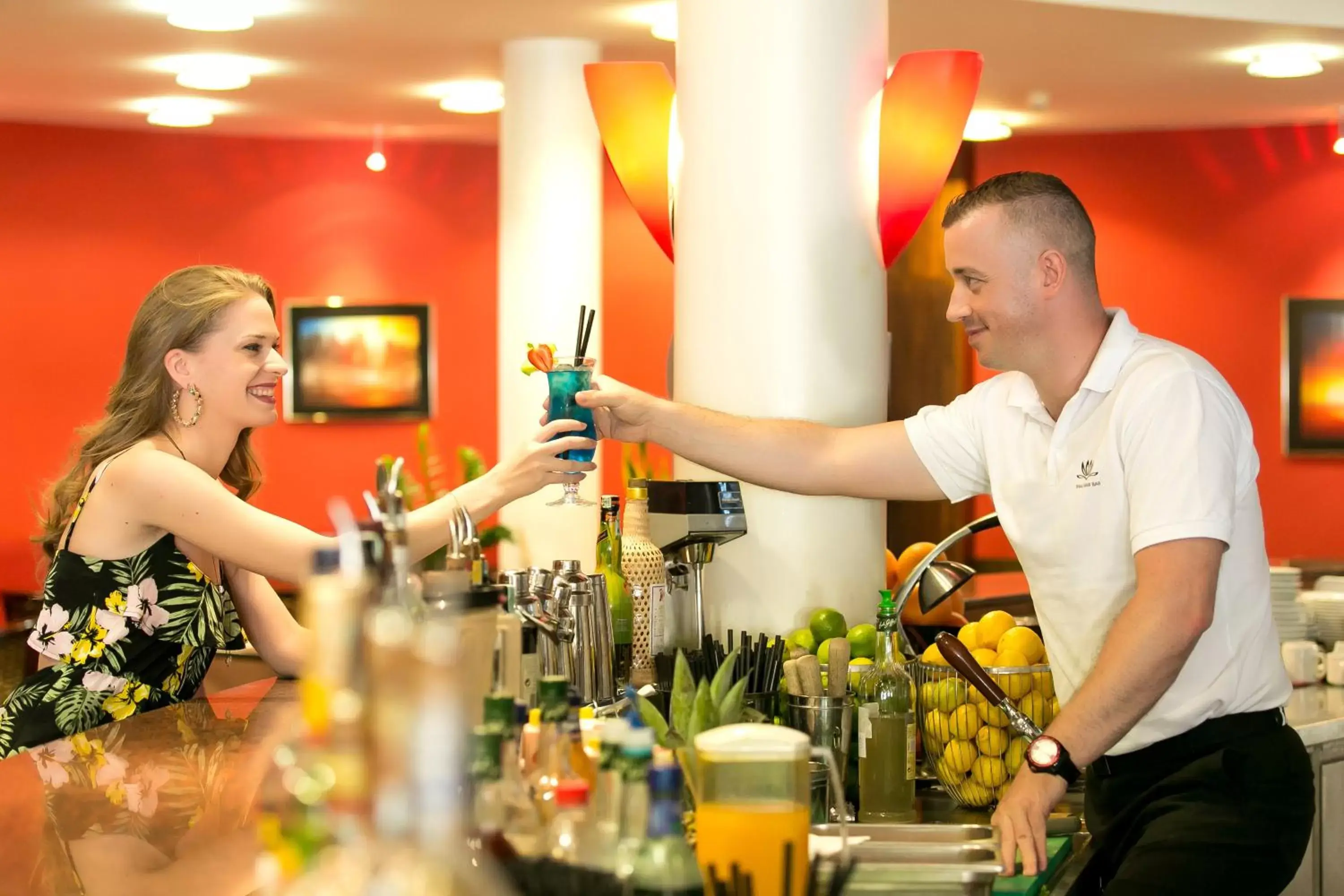 Lounge or bar in Lotus Therme Hotel & Spa