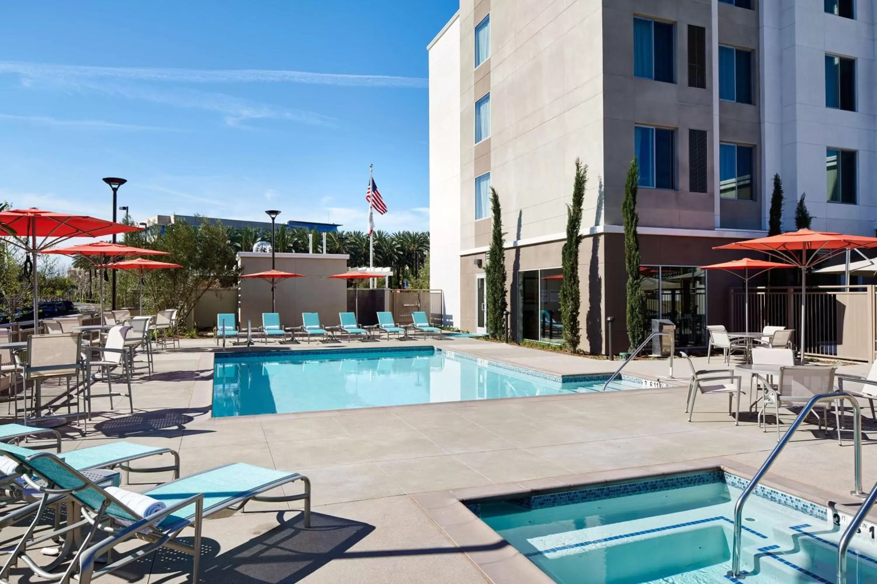 Pool view, Swimming Pool in Homewood Suites by Hilton Aliso Viejo Laguna Beach