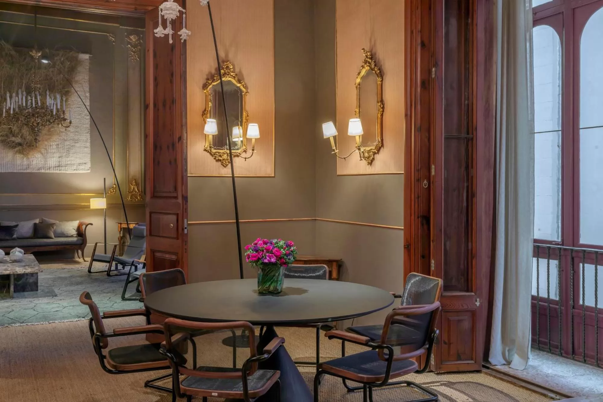 Communal lounge/ TV room in Can Cera Hotel