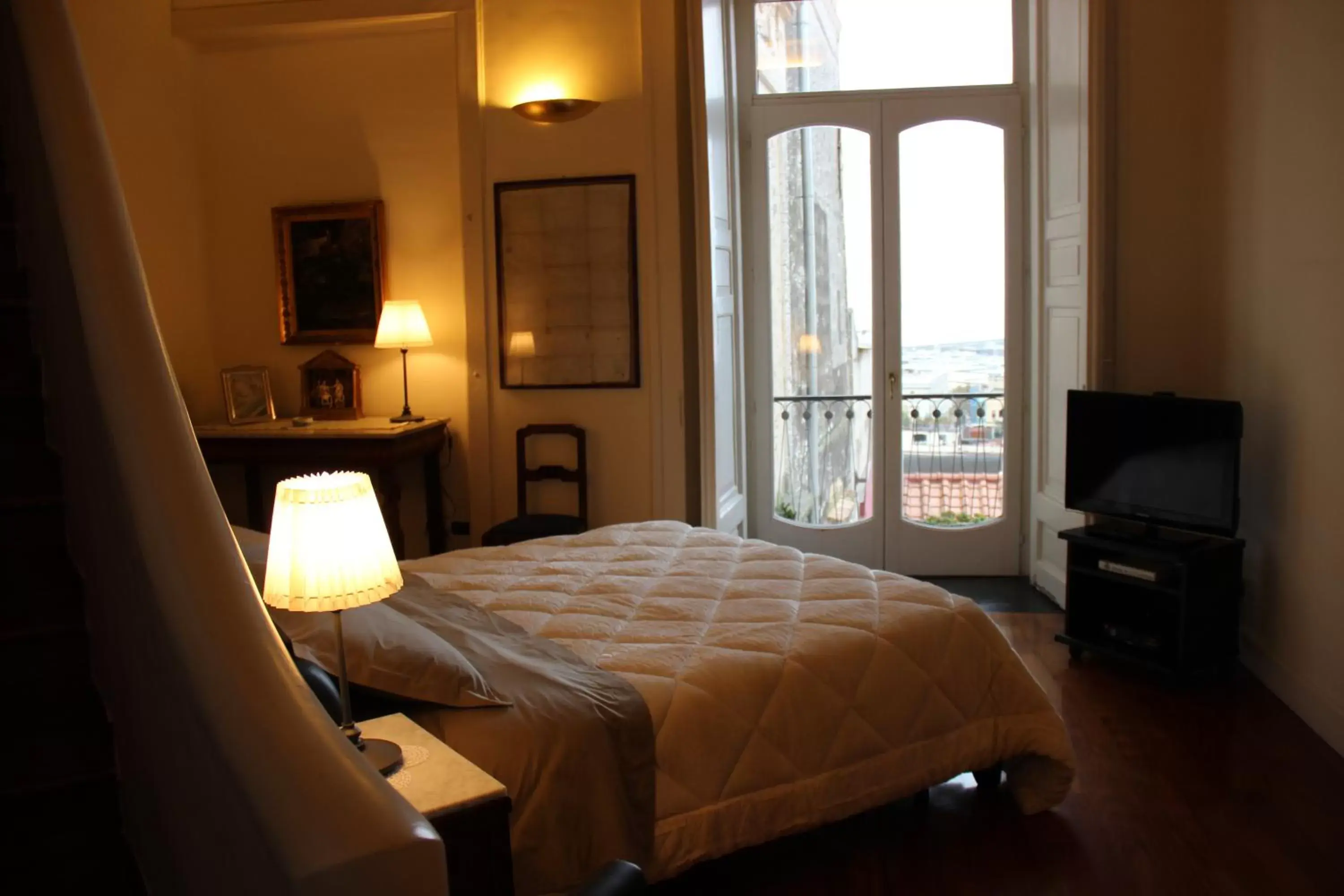 Photo of the whole room, Bed in B&B Palazzo Conforti