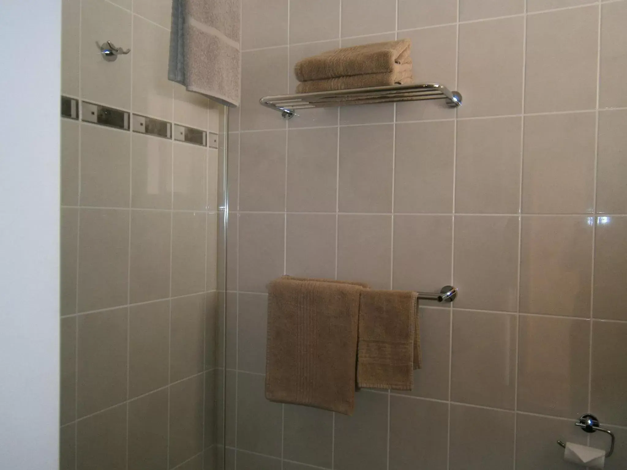 Shower, Bathroom in Highlands Motor Inn
