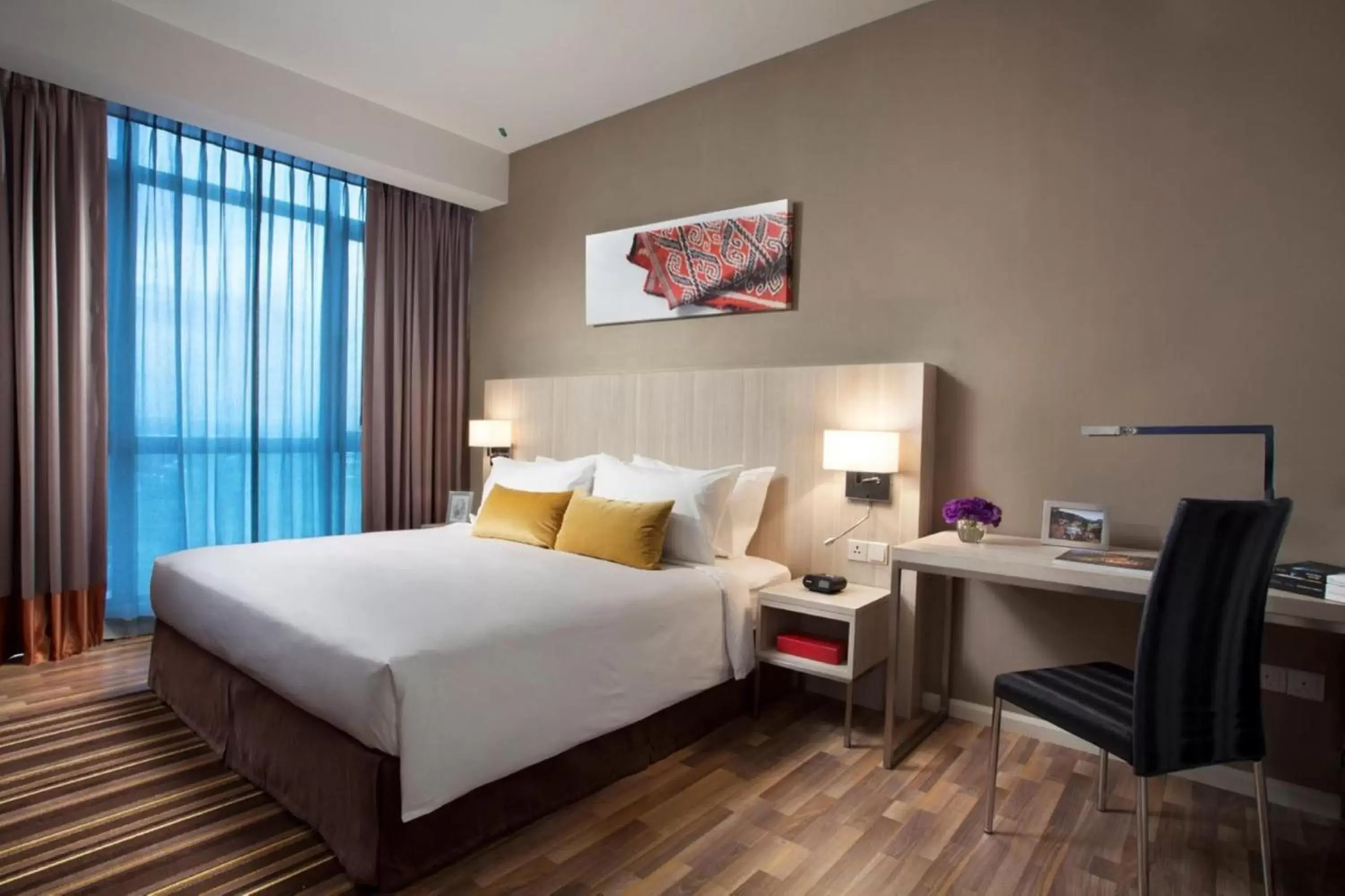 Bedroom, Bed in Citadines Uplands Kuching