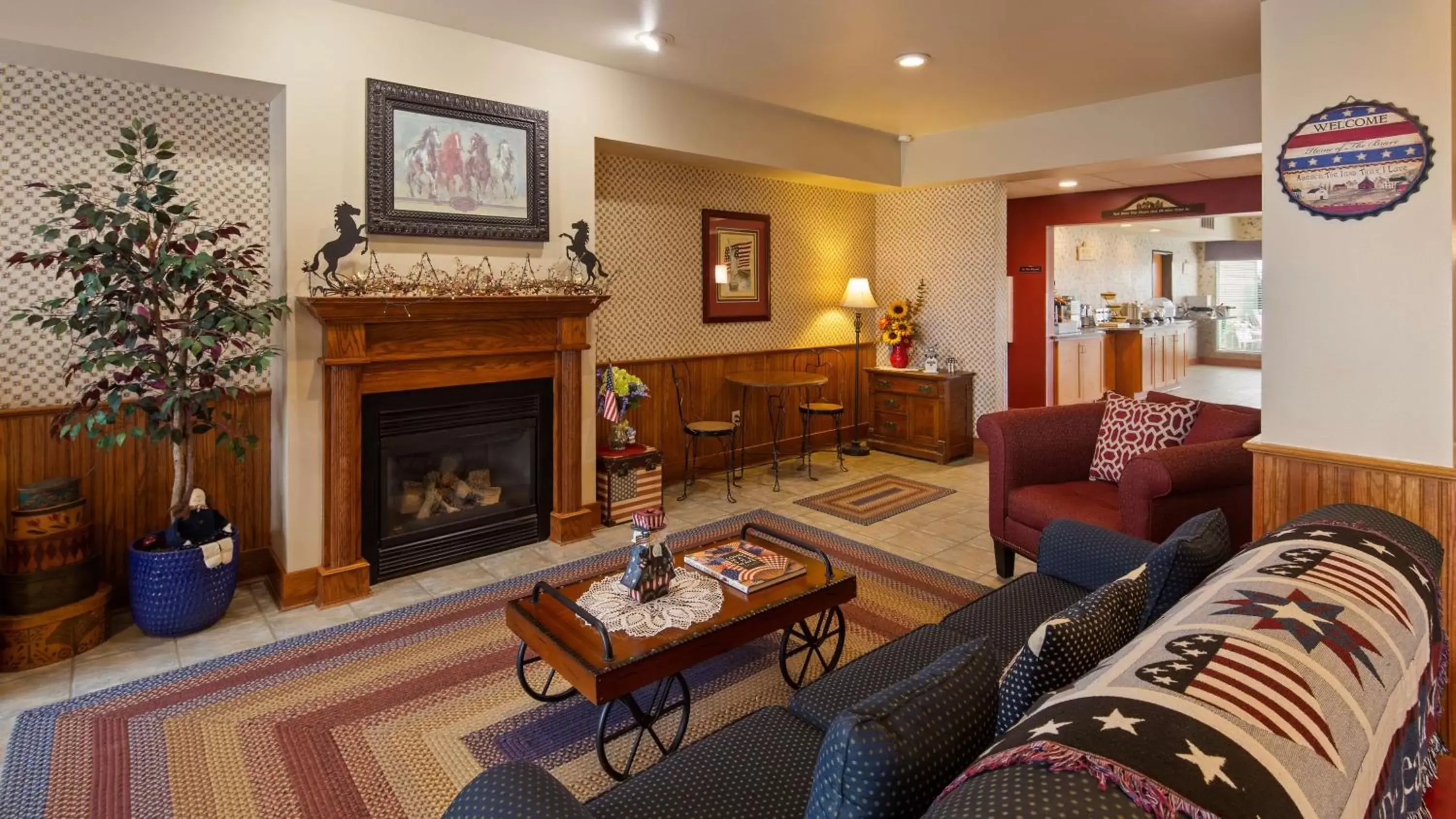 Lobby or reception, Seating Area in Best Western Bronco Inn