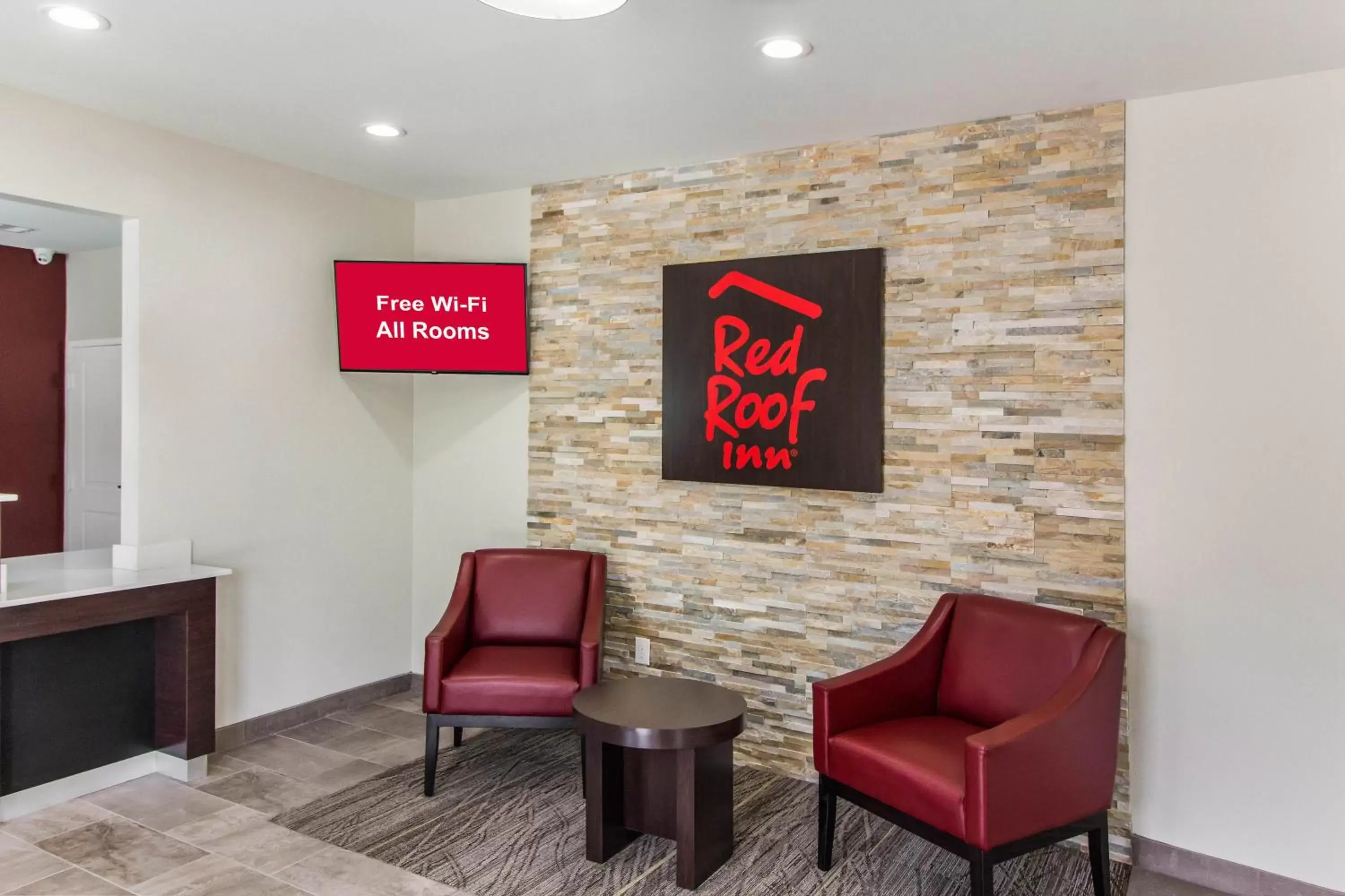 Lobby or reception, Lobby/Reception in Red Roof Inn Houston - Willowbrook
