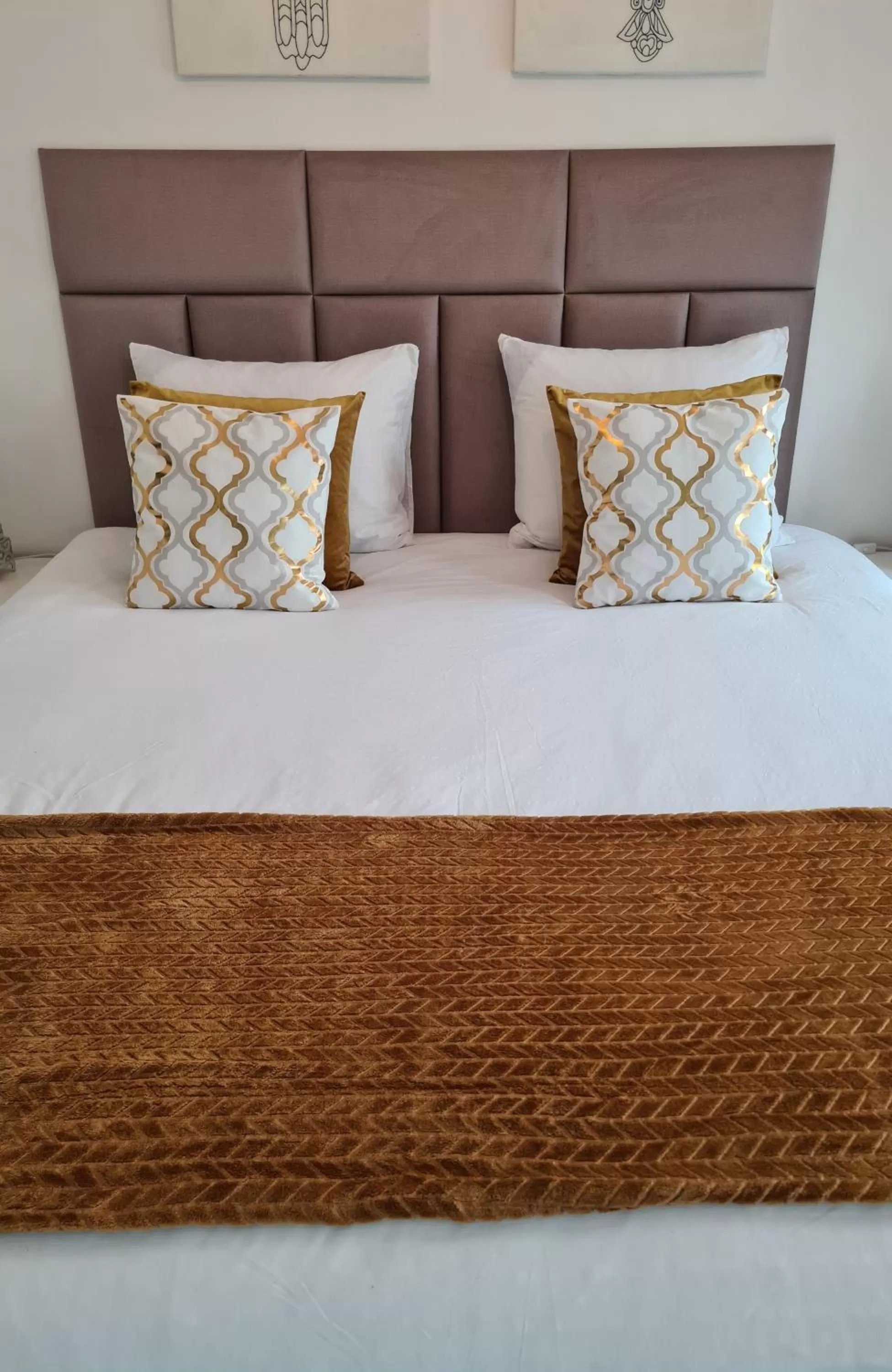 Bed in B&B Apartment Amsterdam Schiphol Airport