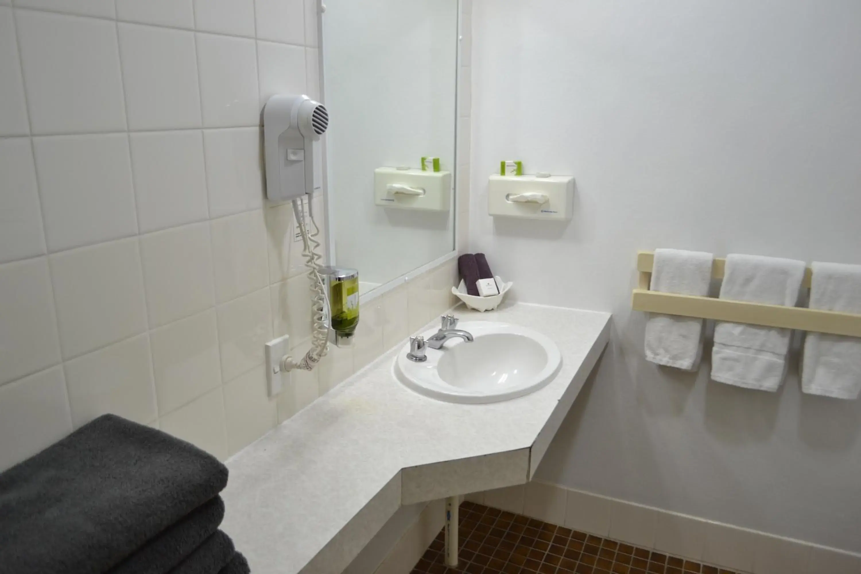 Shower, Bathroom in Tamworth Motor Inn & Cabins