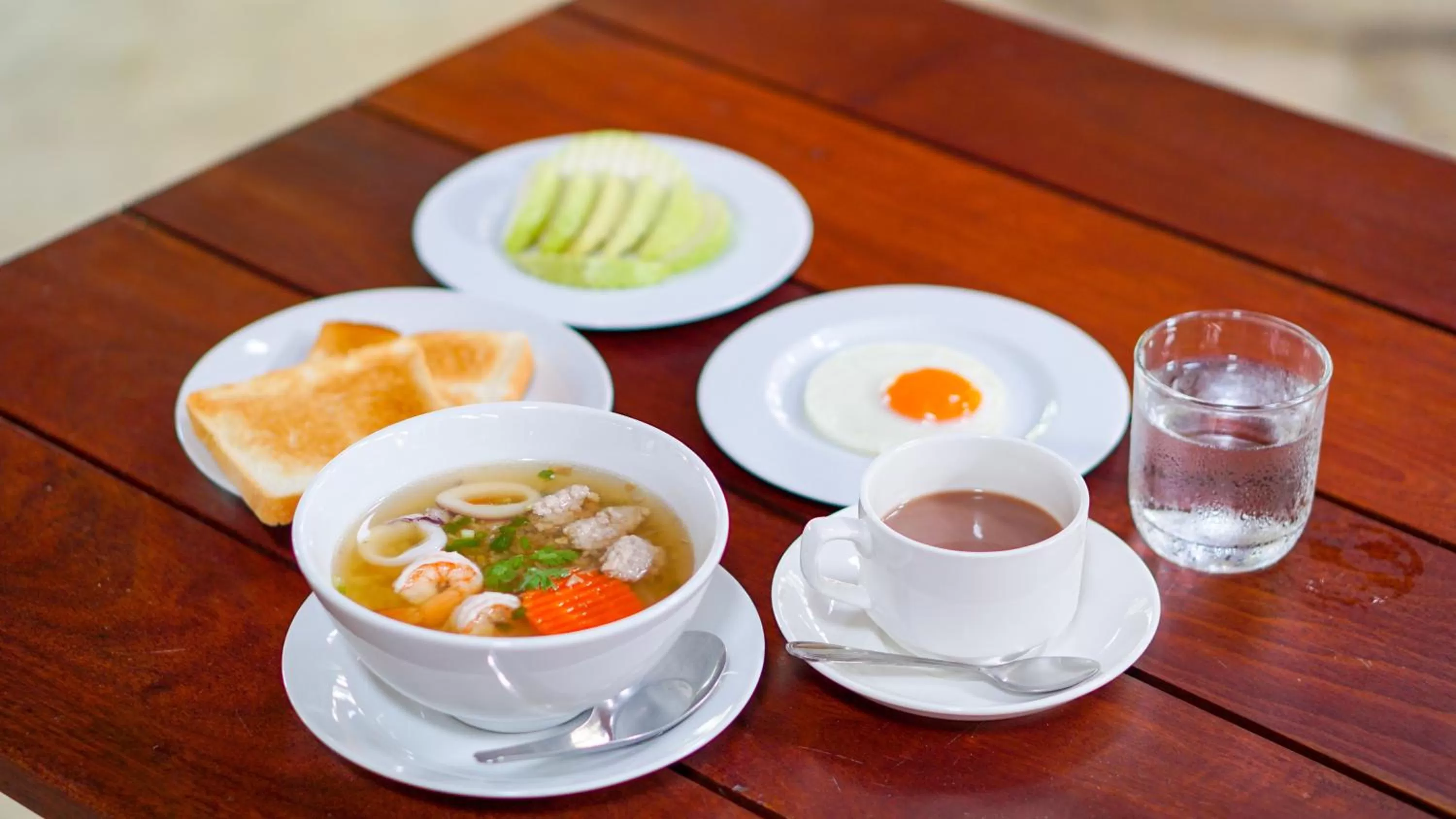 Breakfast in Baan Siriporn Resort - โรงแรมบ้านศิริพร รีสอร์ท
