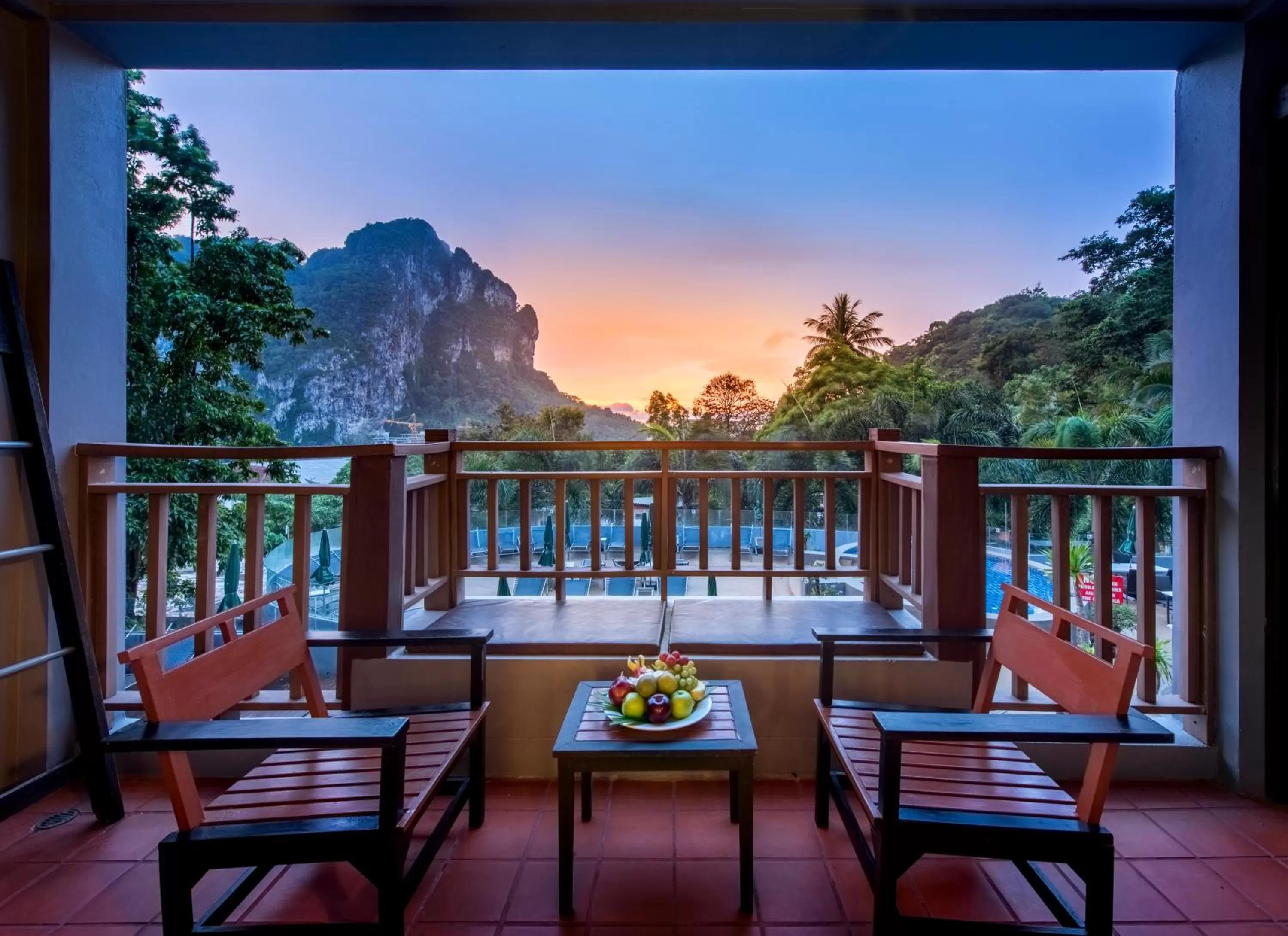 Balcony/Terrace in Krabi Chada Resort