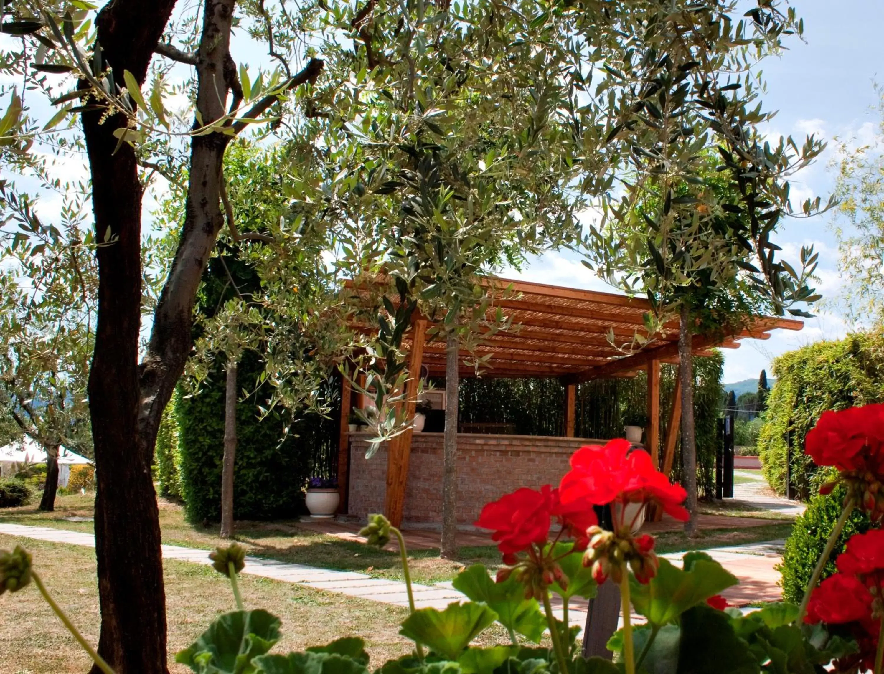 Garden in Hotel Villa Cappugi