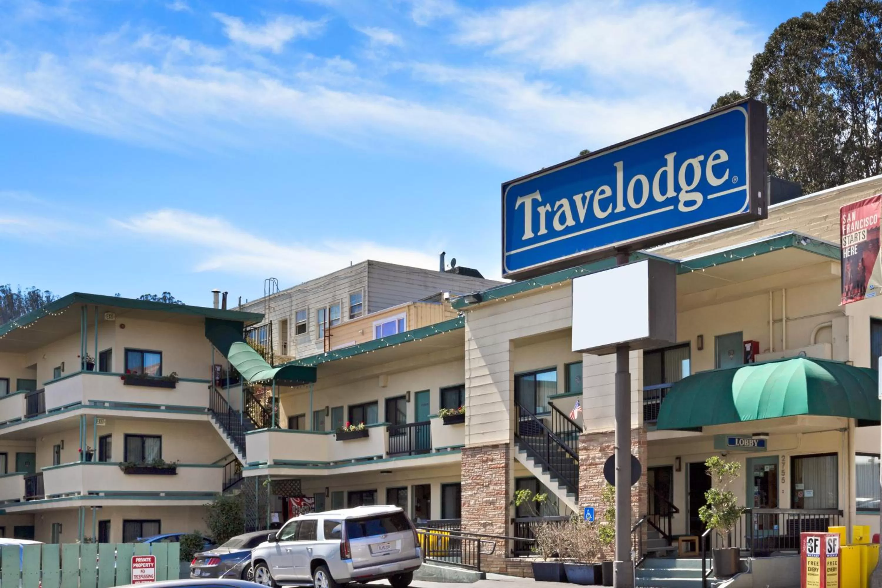 Property building in Travelodge by Wyndham Presidio San Francisco