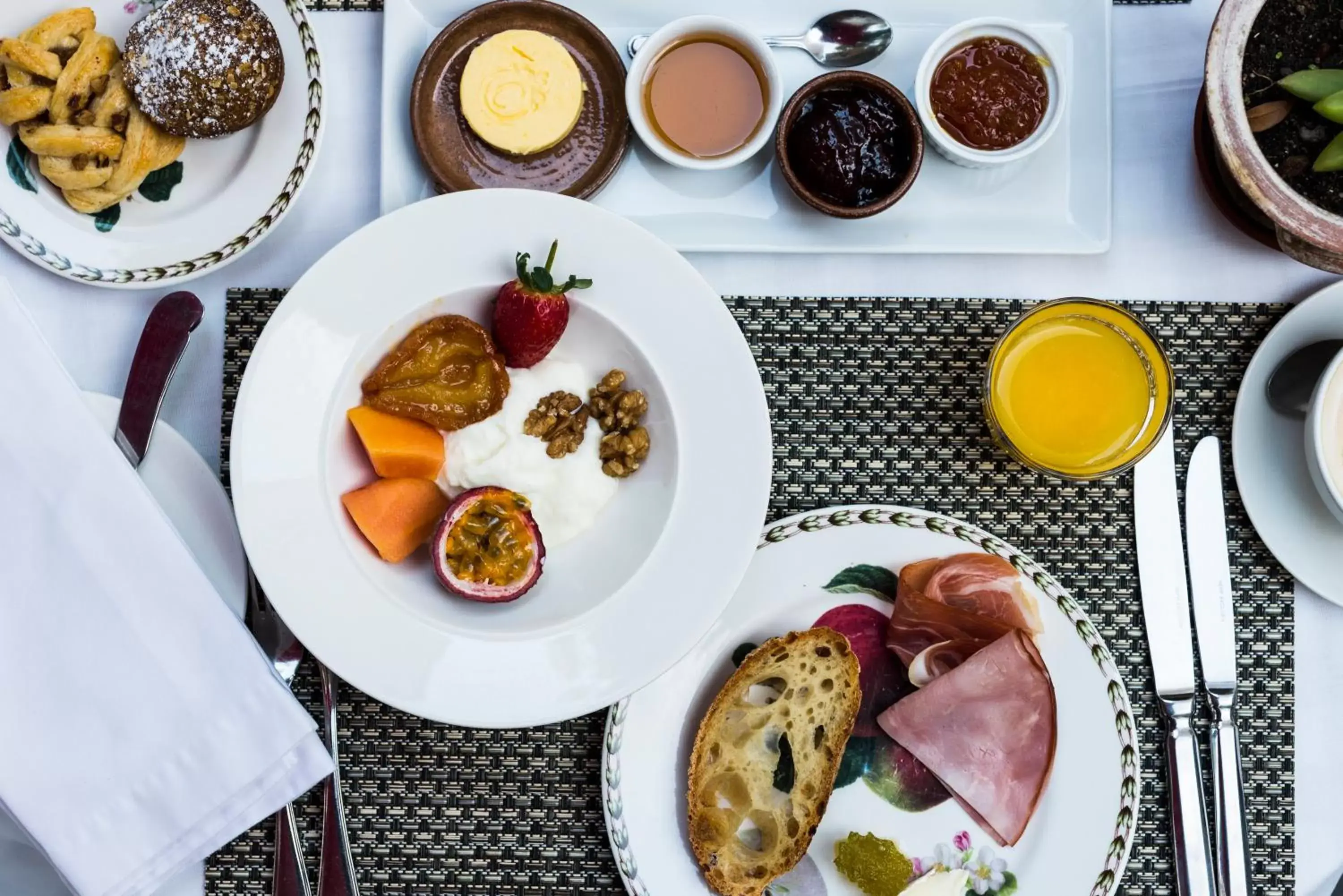 Continental breakfast in Coopmanhuijs Boutique Hotel & Spa