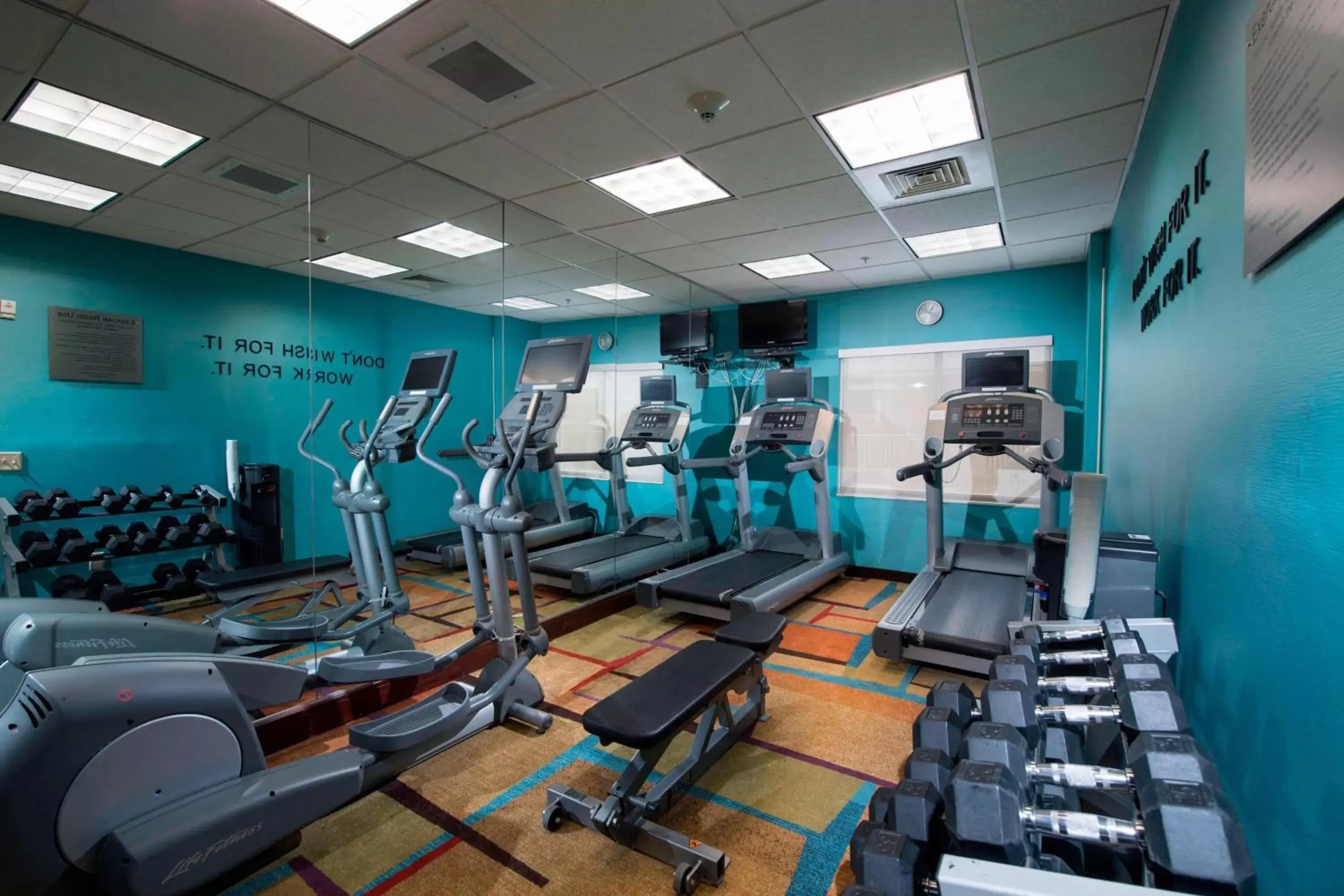 Fitness centre/facilities, Fitness Center/Facilities in Fairfield Inn and Suites Charleston North/University Area