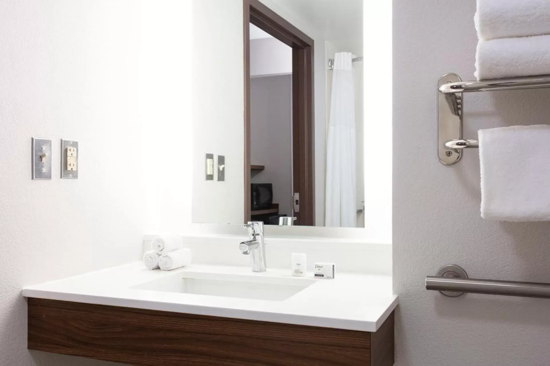 Bathroom in Holiday Inn Express - San Antonio Airport, an IHG Hotel