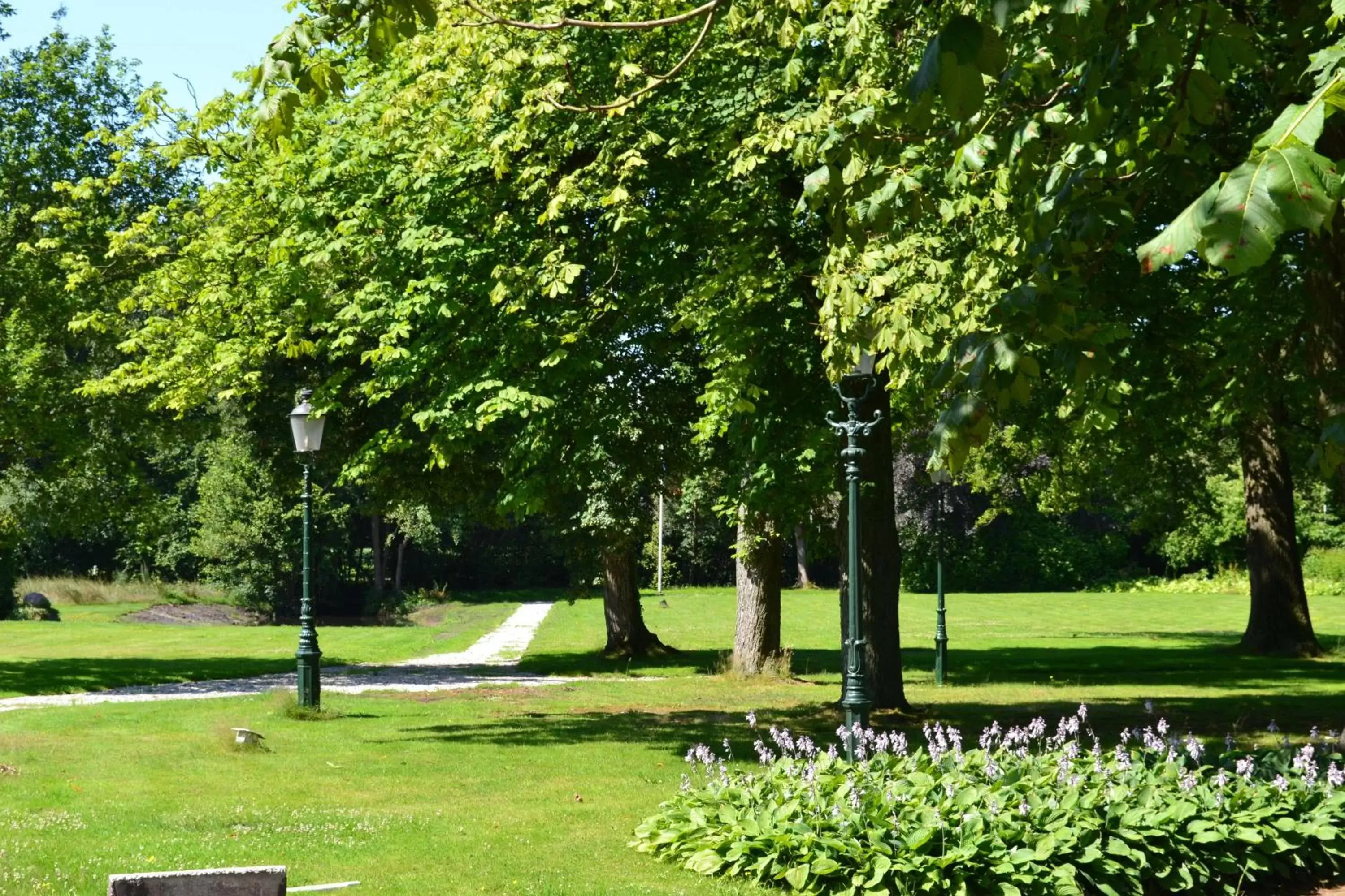 Garden in Landgoed Hotel & Restaurant Carelshaven