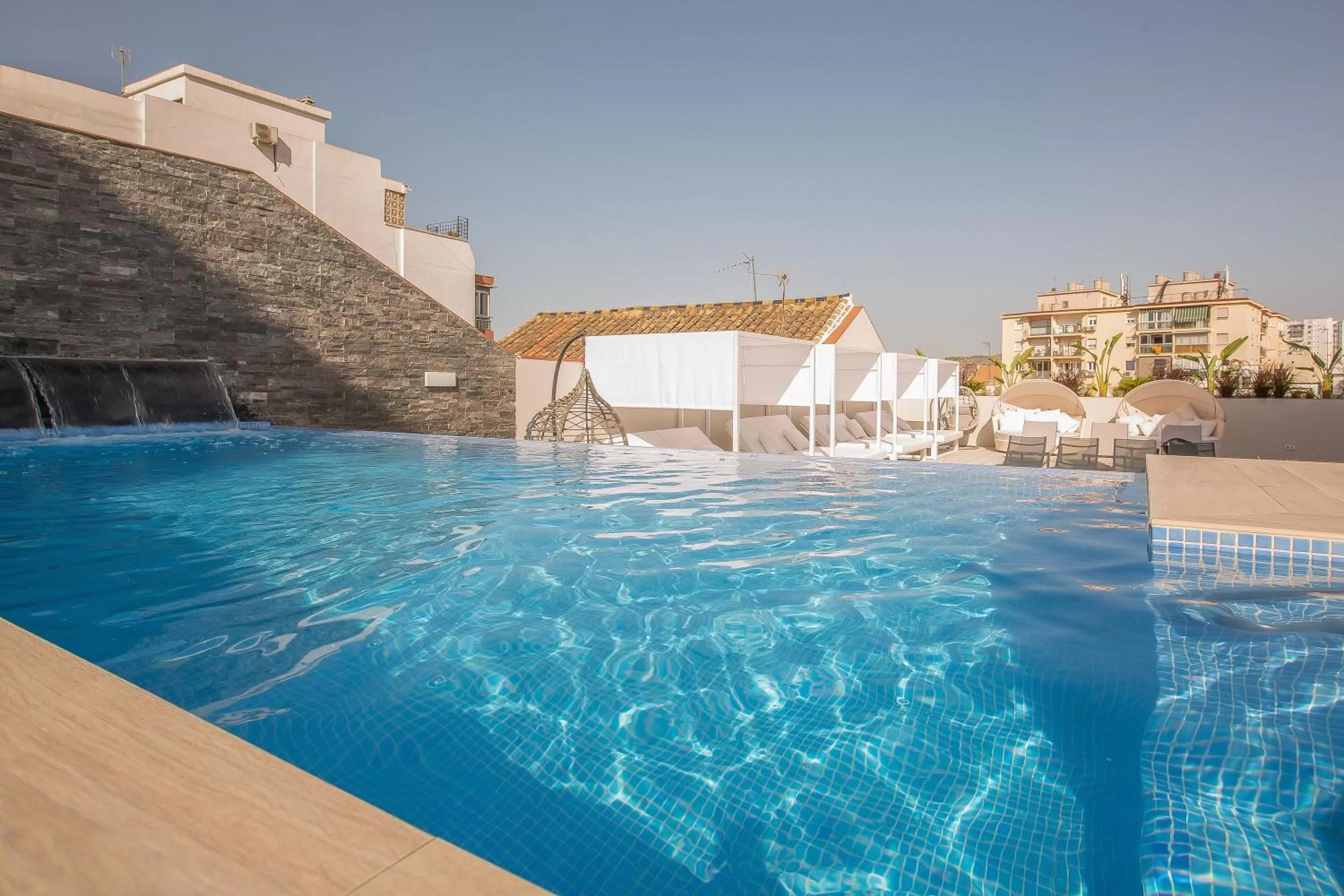 Swimming pool in Hotel Brö-Adults Recommended