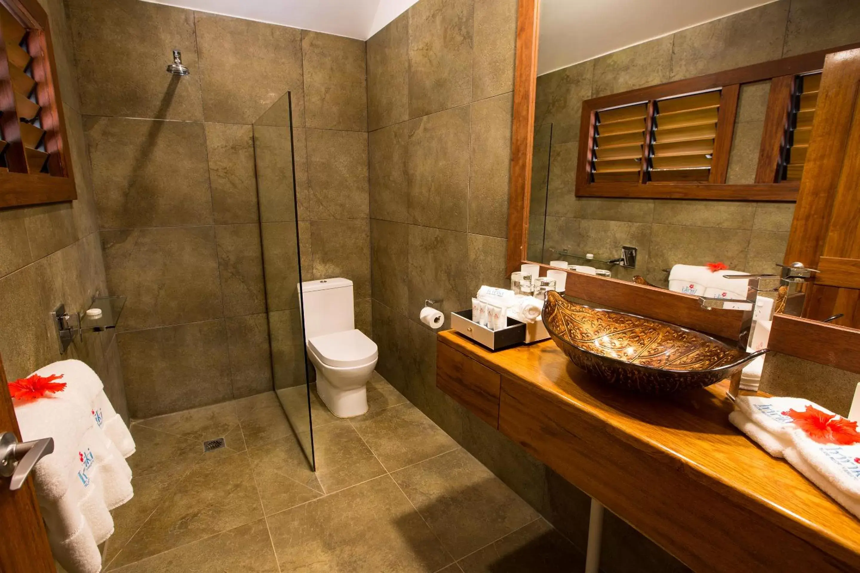 Bathroom in Iririki Island Resort & Spa