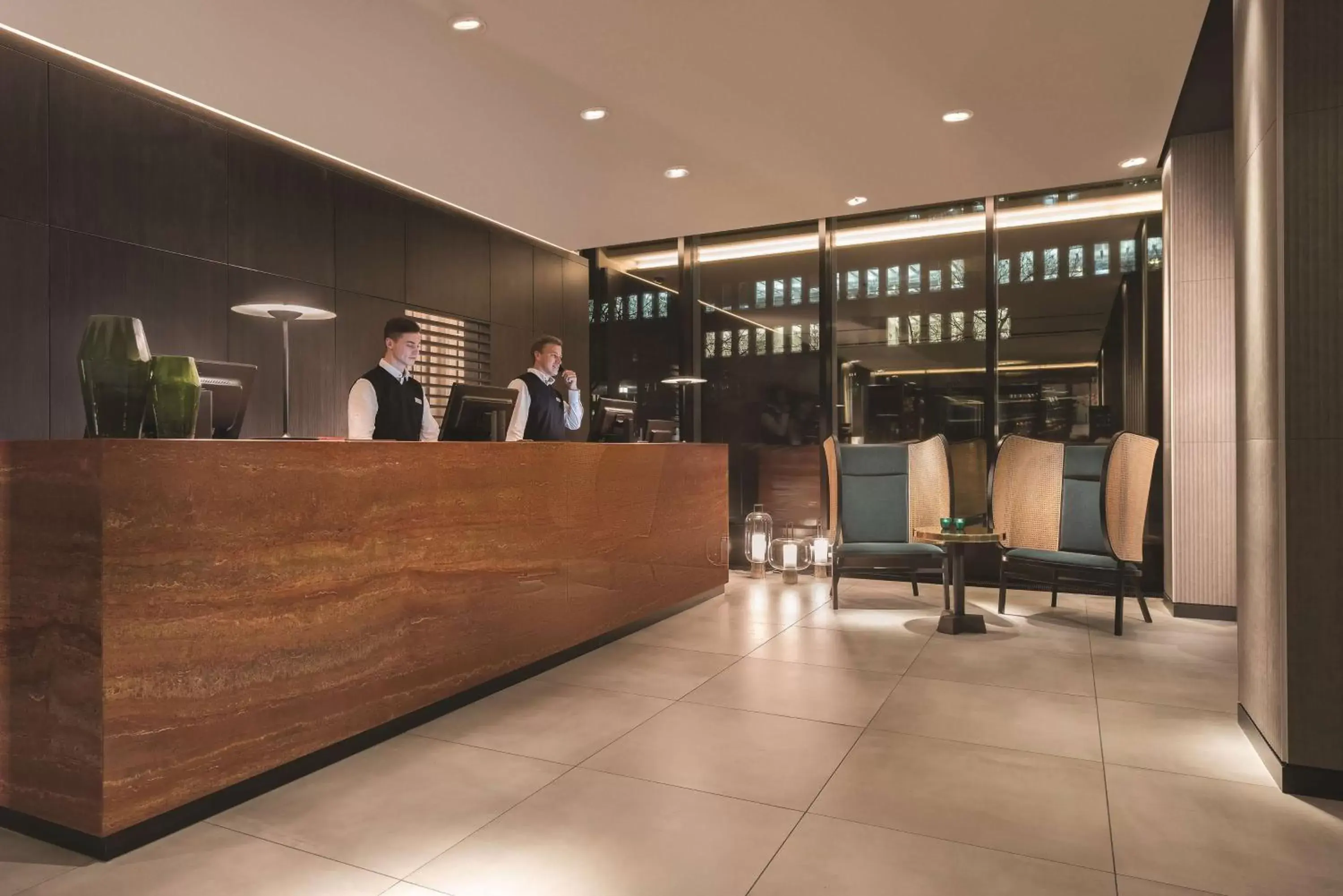 Lobby or reception in Adina Apartment Hotel Hamburg Speicherstadt Lobby or reception in Adina Apartment Hotel Hamburg Speicherstadt