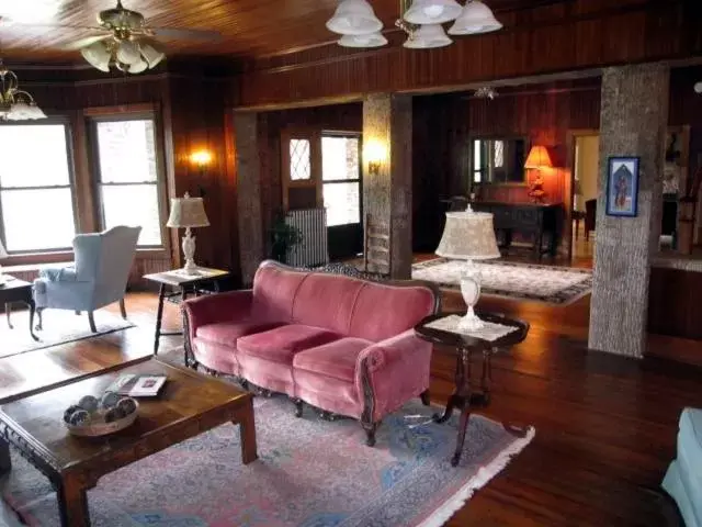 Seating Area in Laughing Heart Lodge