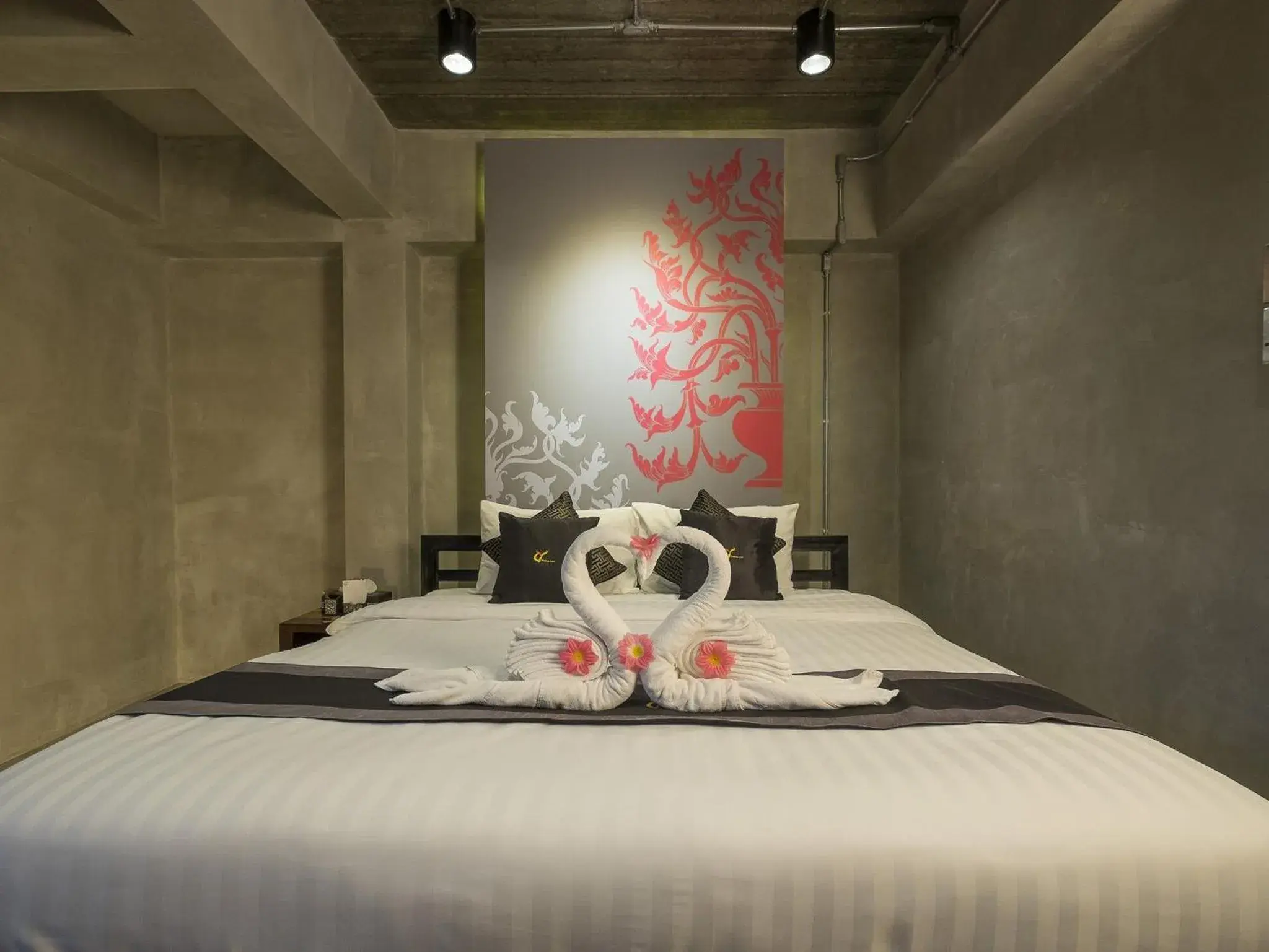Bed in Thapae Loft Hotel (SHA Certified)
