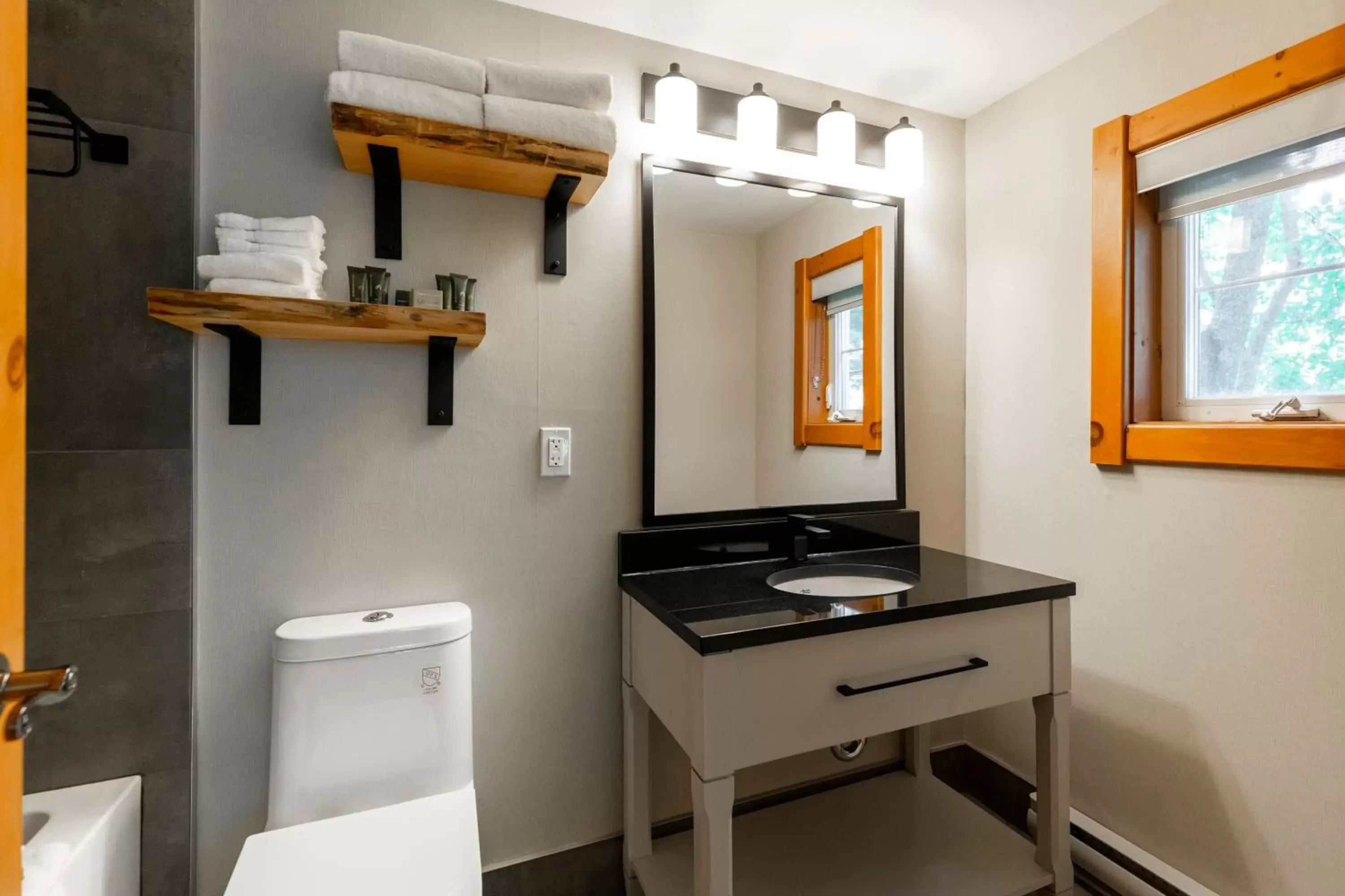 Bathroom in Lodge de la Montagne