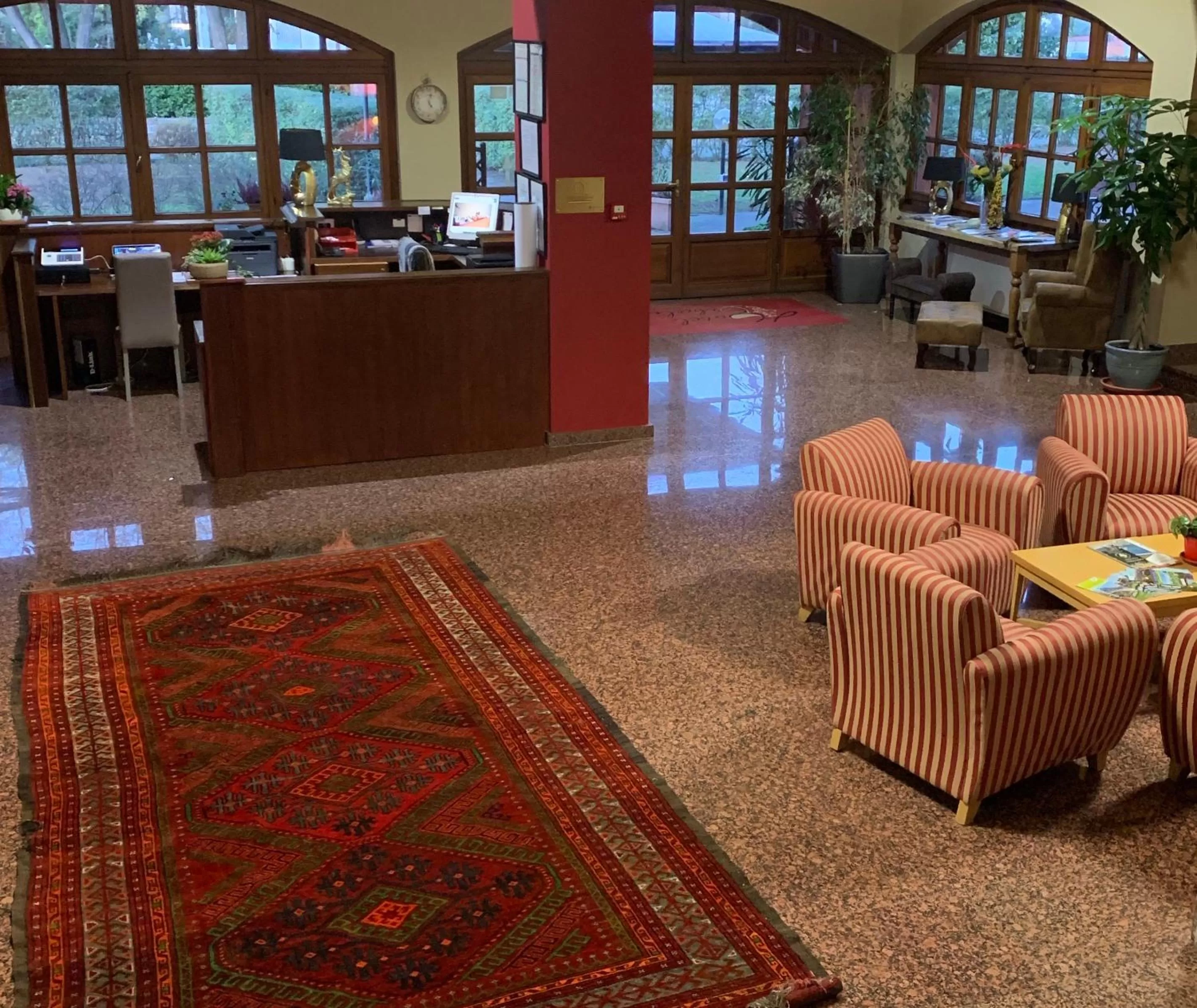 Lobby or reception in Hotel Erbaluce