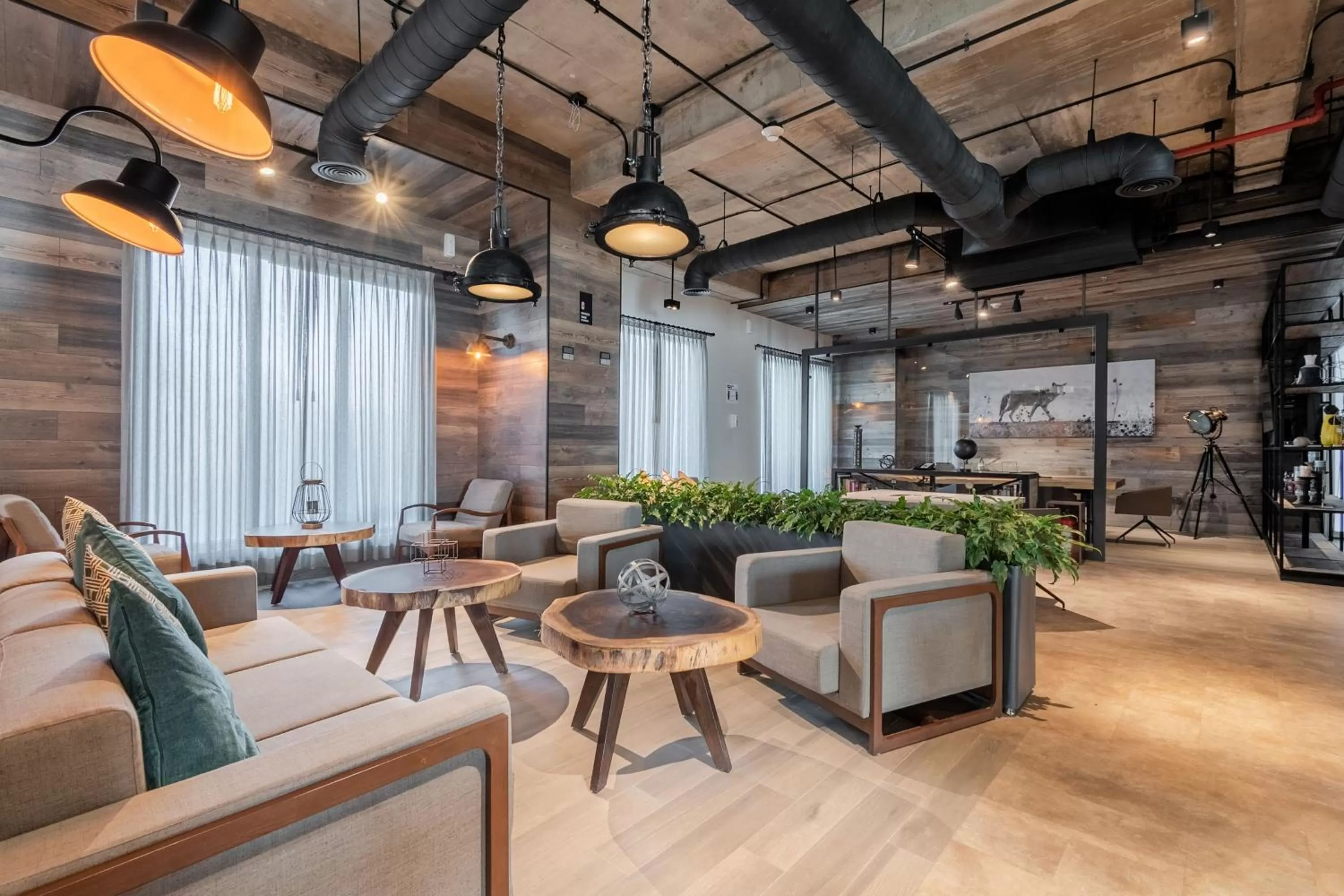 Lobby or reception in City Express Plus by Marriott Mexicali