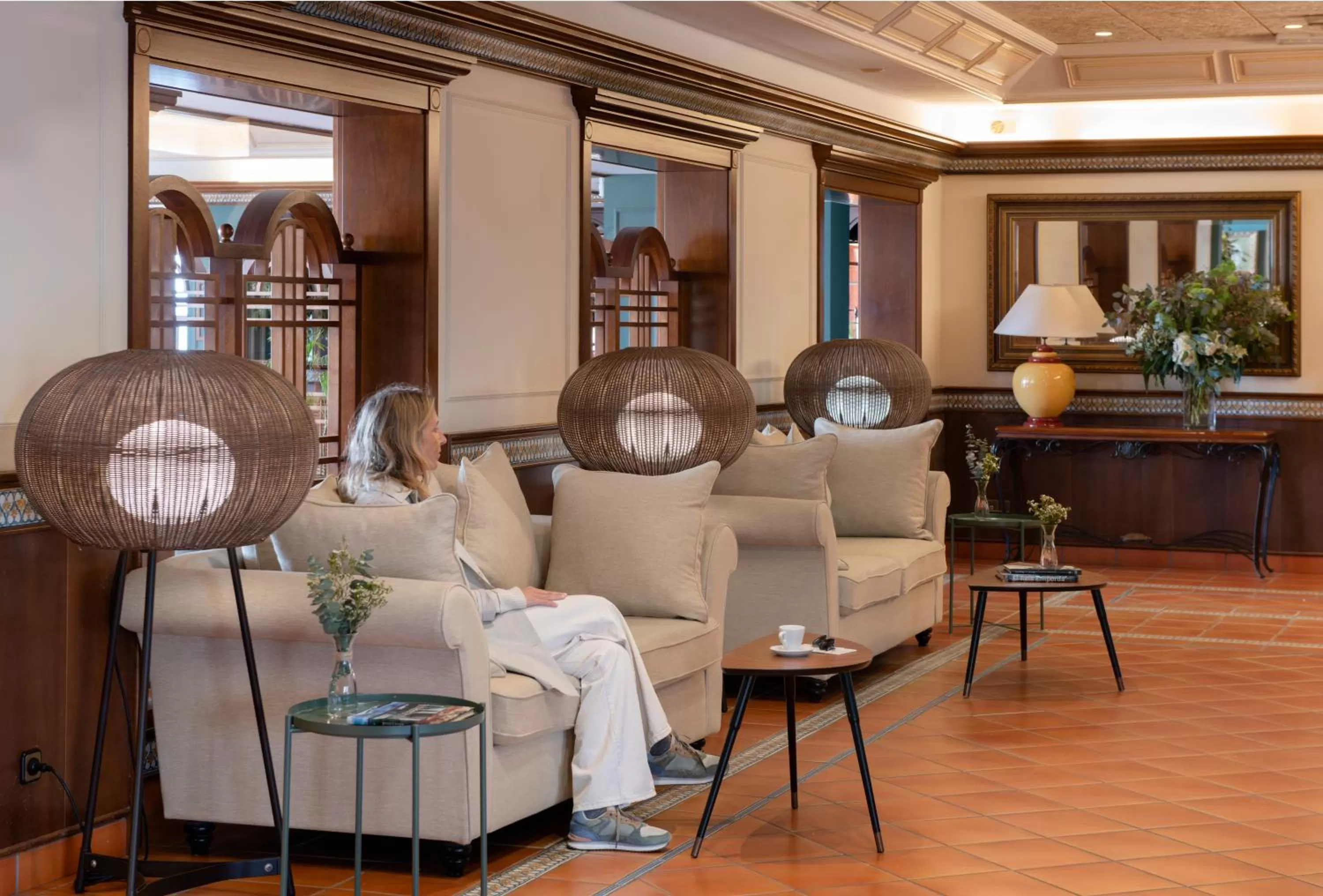 Lobby or reception in Hotel Roses Platja