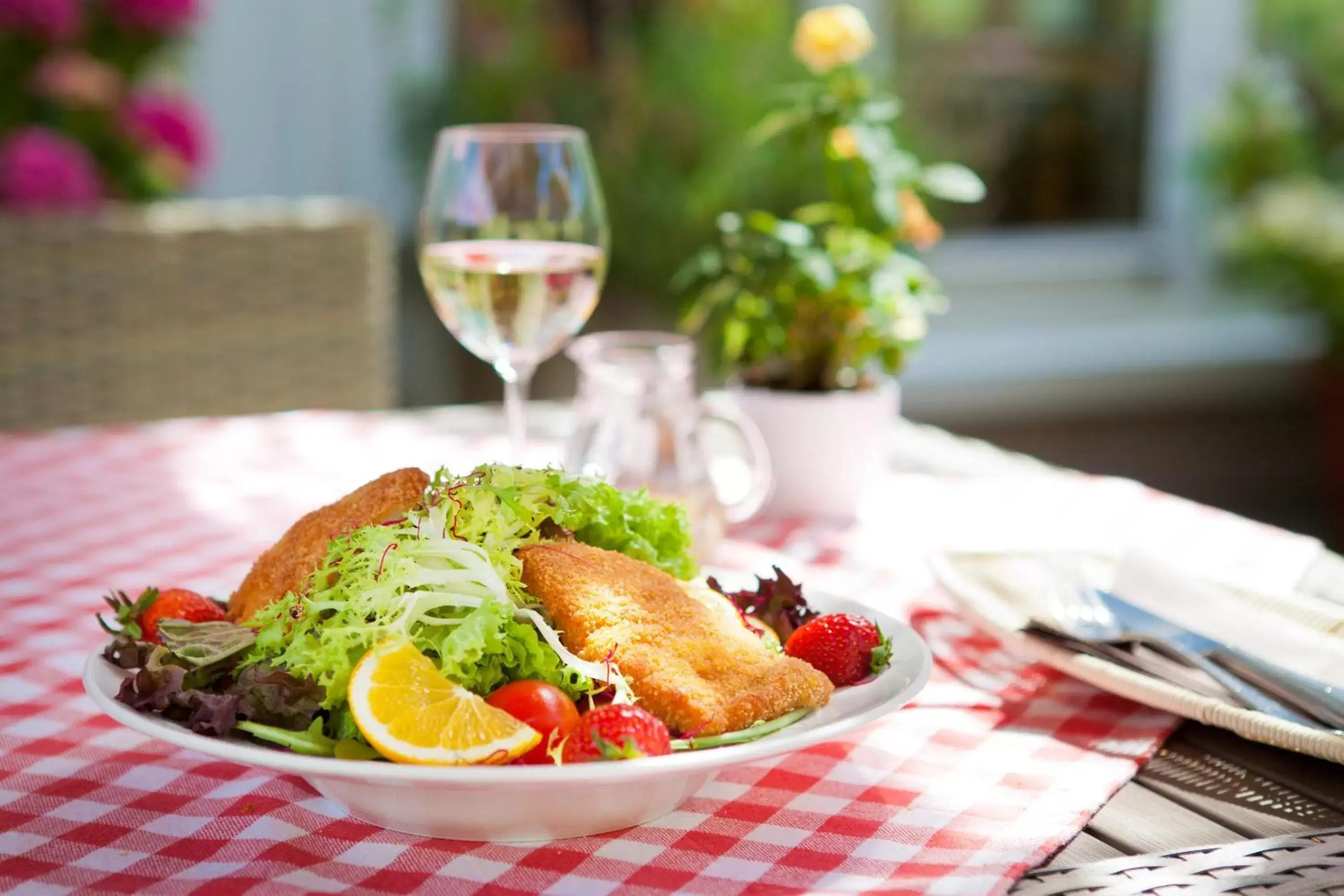 Food close-up in President Hotel