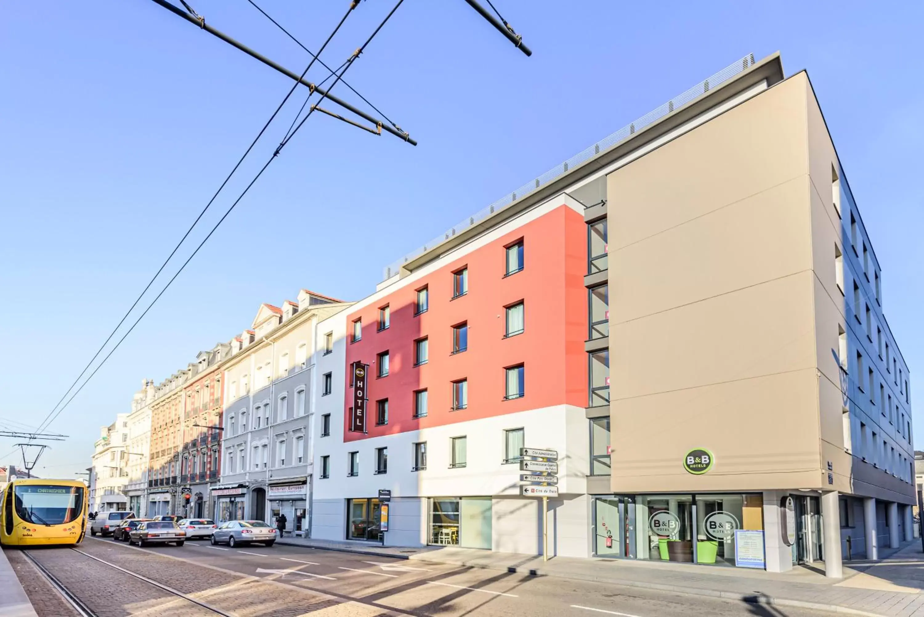 Facade/entrance, Property Building in B&B HOTEL Mulhouse Centre