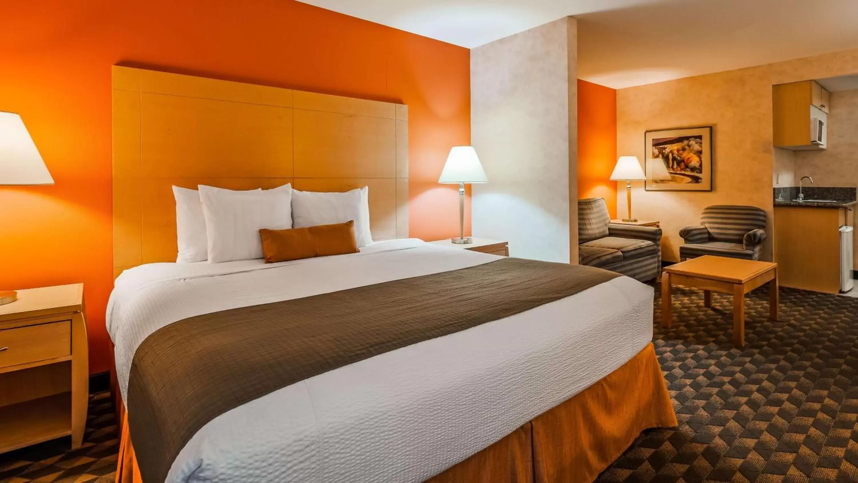 Photo of the whole room, Bed in Best Western Plus North Las Vegas Inn & Suites