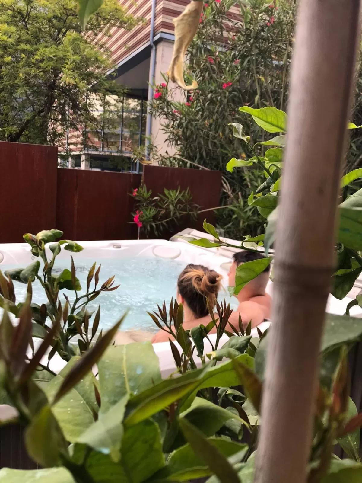 Hot Tub in Hotel Virgilio