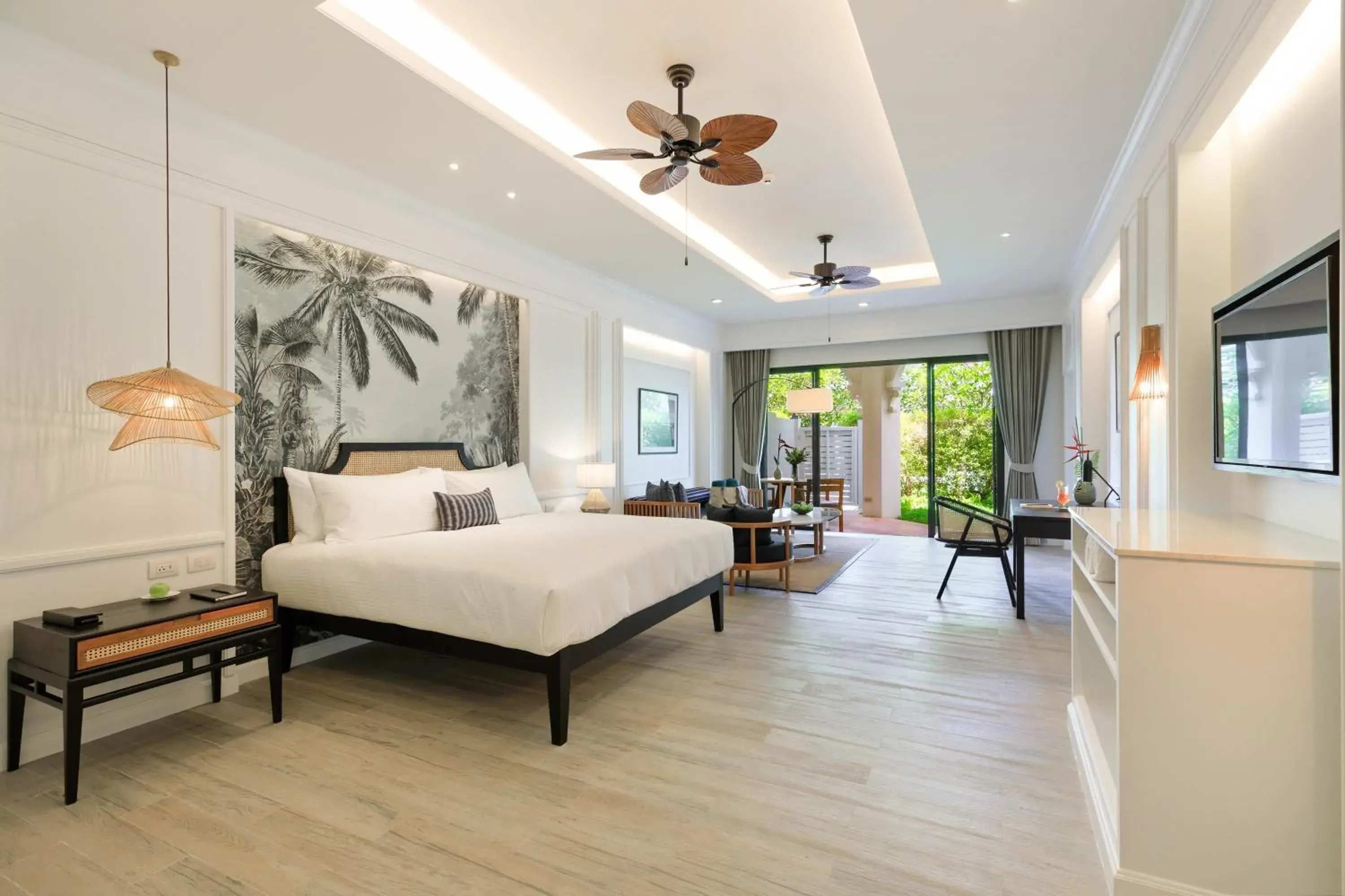 Club Garden Terrace – King Bed in Outrigger Koh Samui Beach Resort - SHA Extra Plus