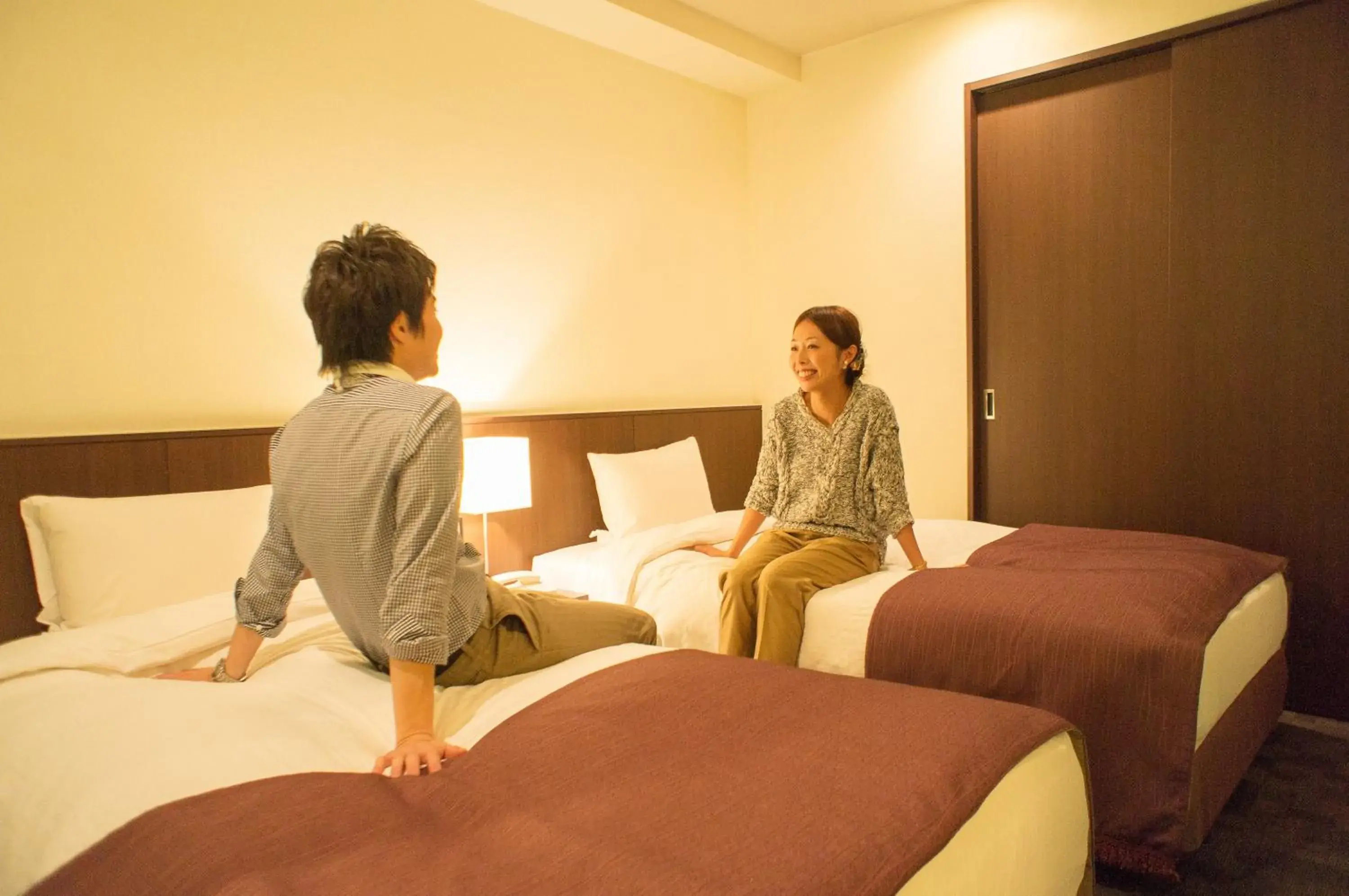 Bedroom in Hakodate Danshaku Club Hotel & Resorts