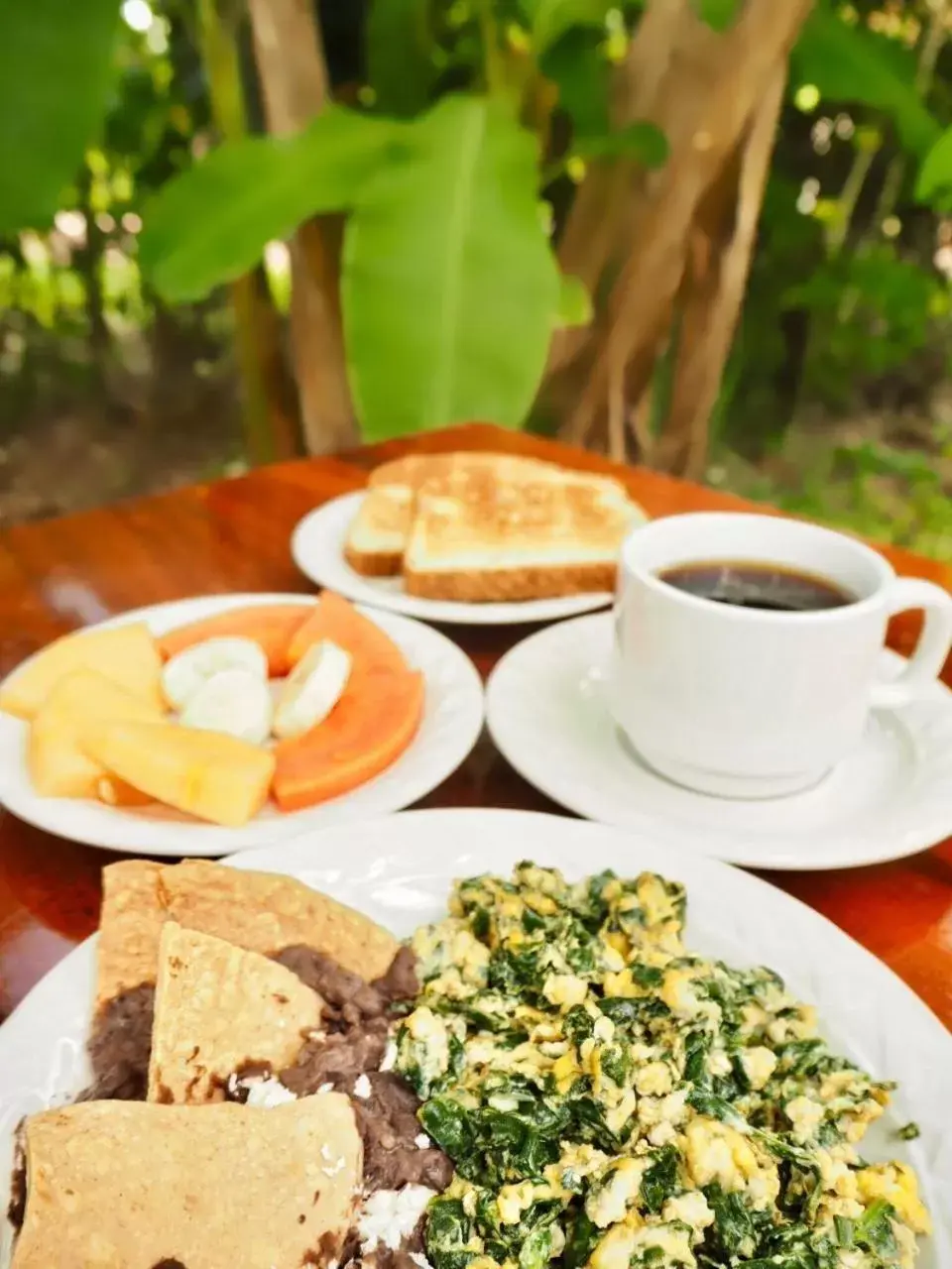 Breakfast in Hotel Maya Balam