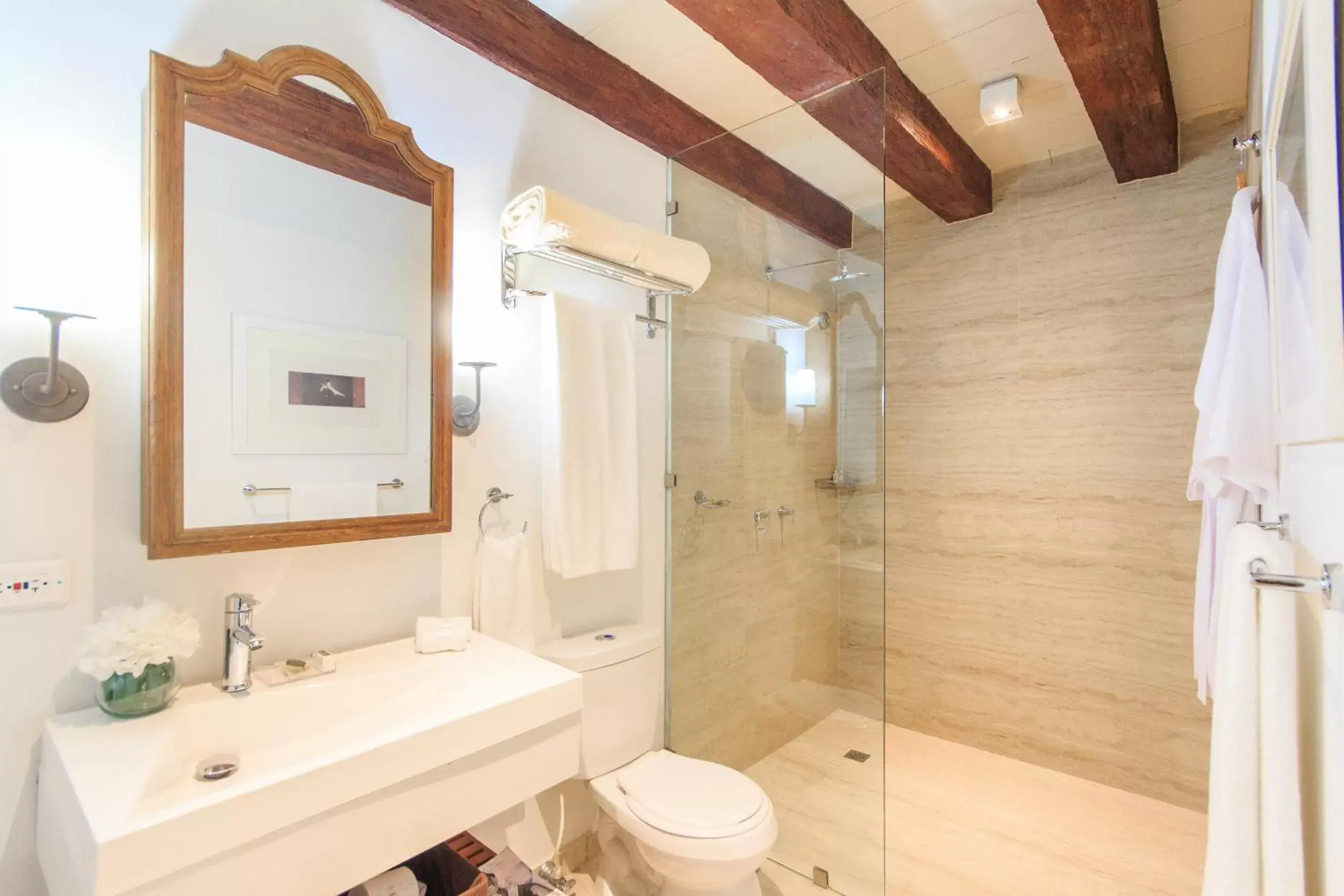 Bathroom in Hotel Boutique Casa del Coliseo