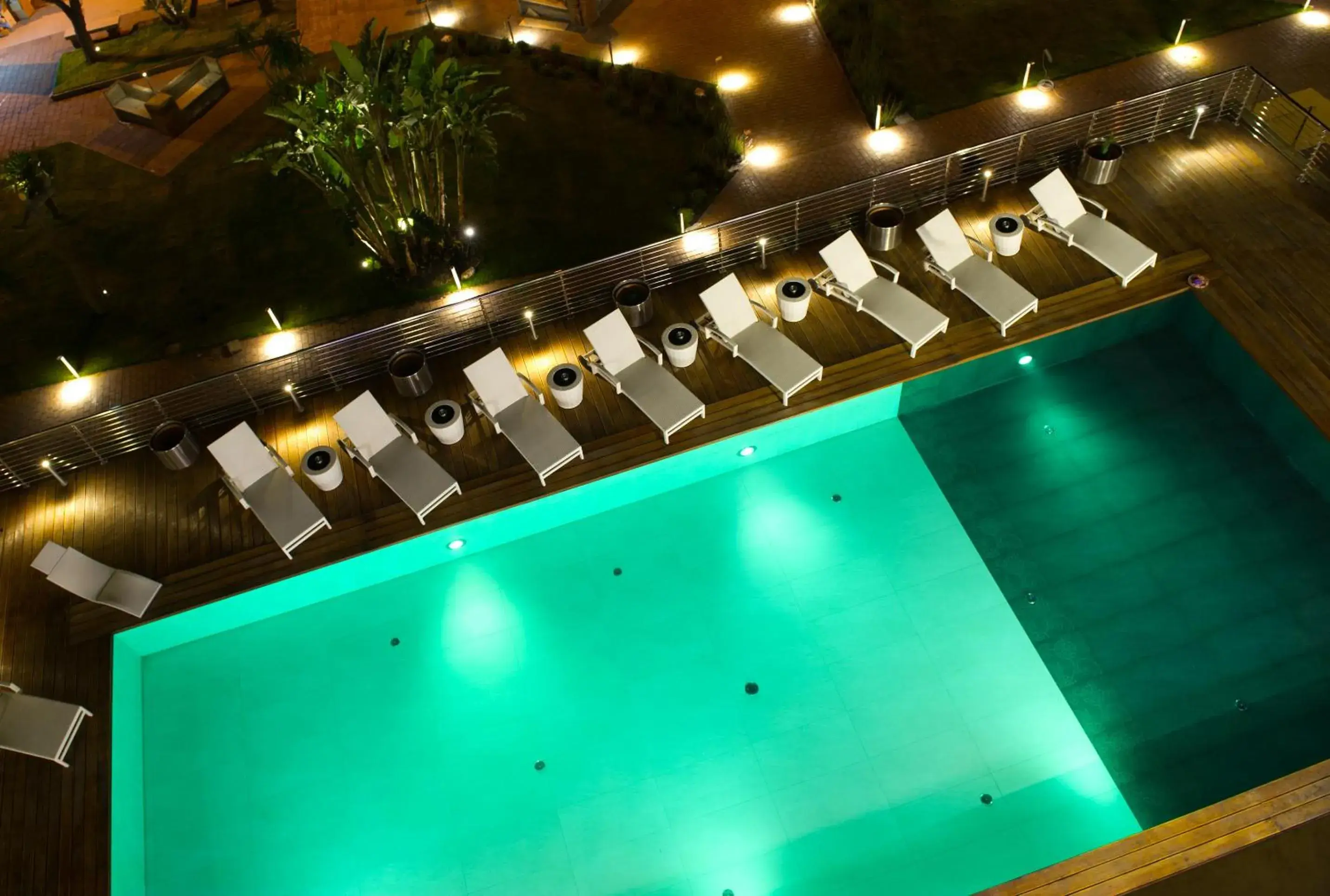 Night, Pool View in Main Palace Hotel