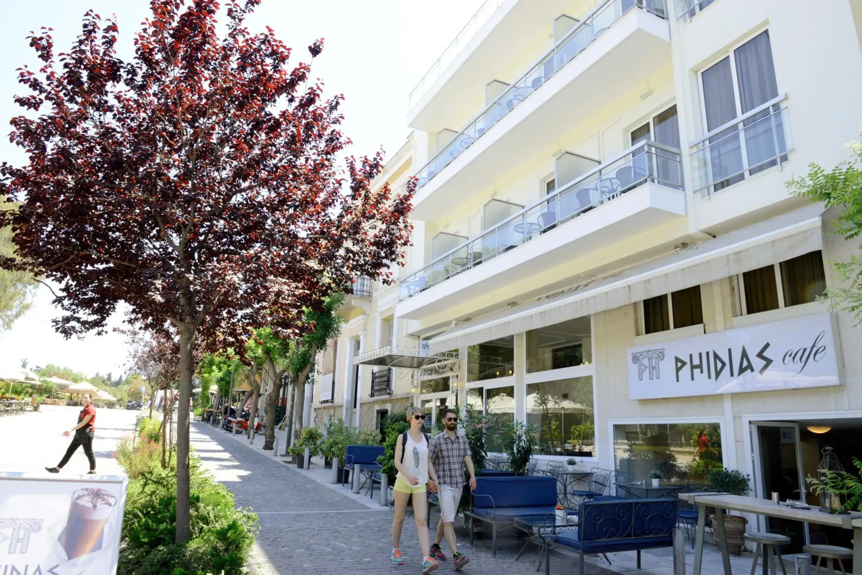 Property building in Phidias Hotel