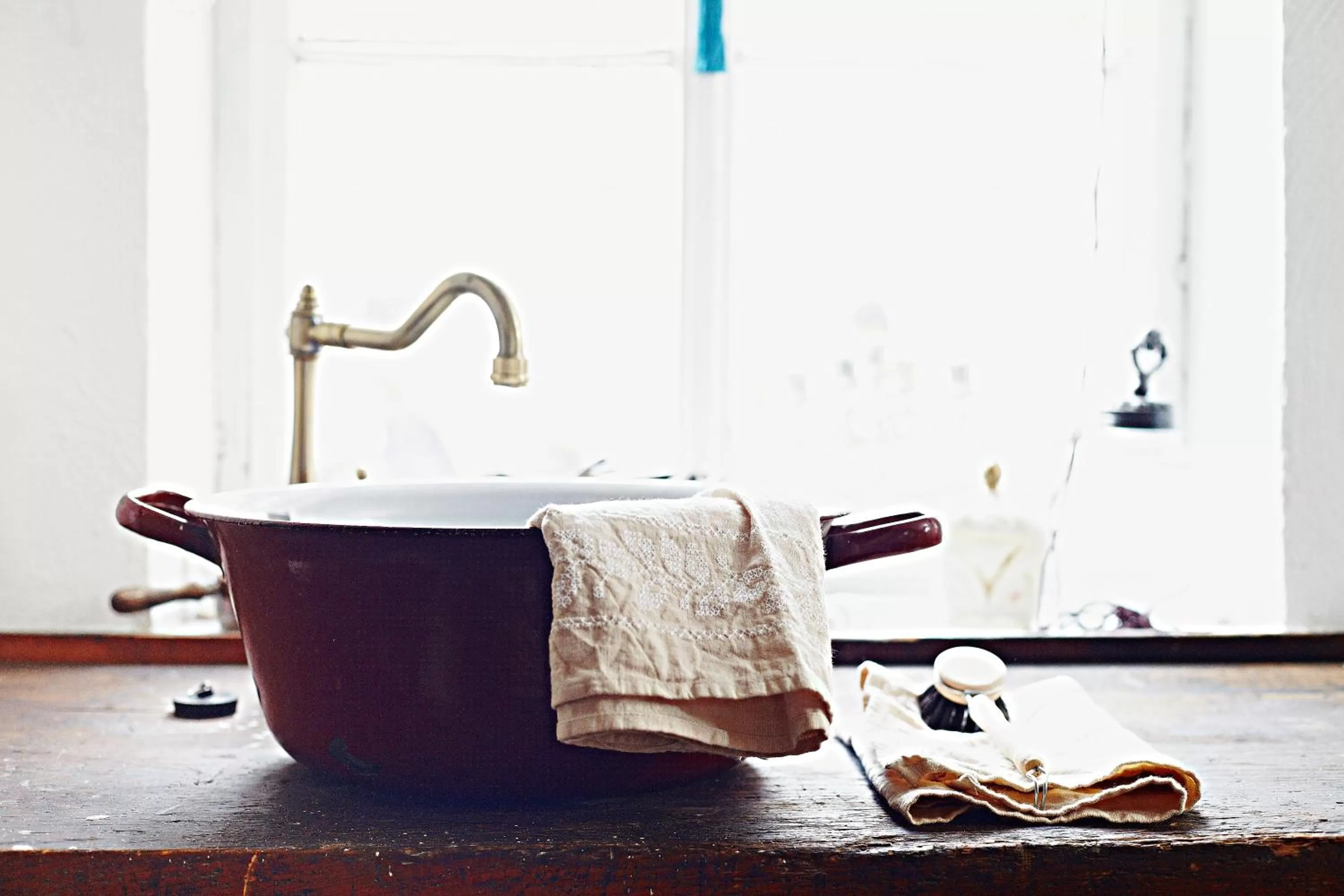 Kitchen or kitchenette in Liegen;schaft Guesthouse