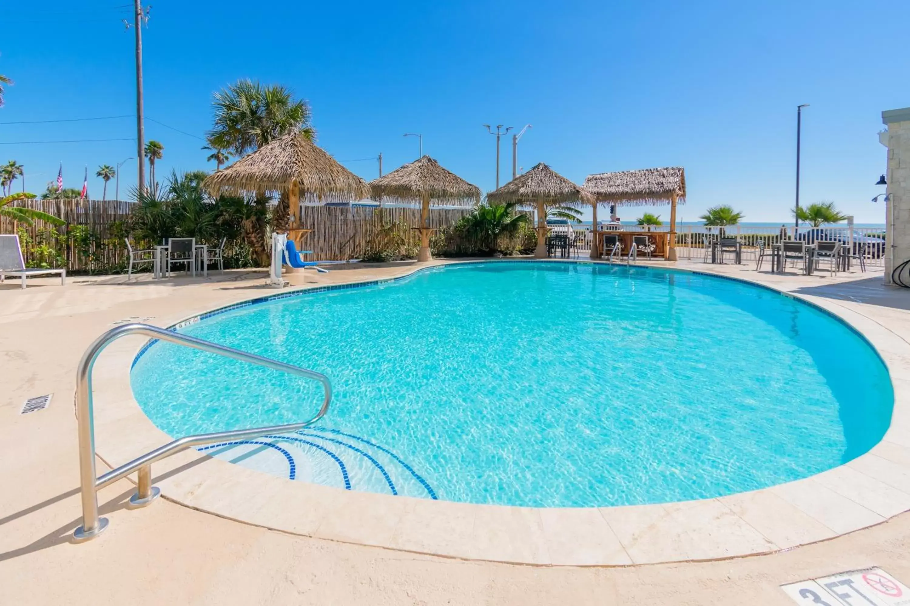 Swimming Pool in Clarion Pointe Galveston Seawall