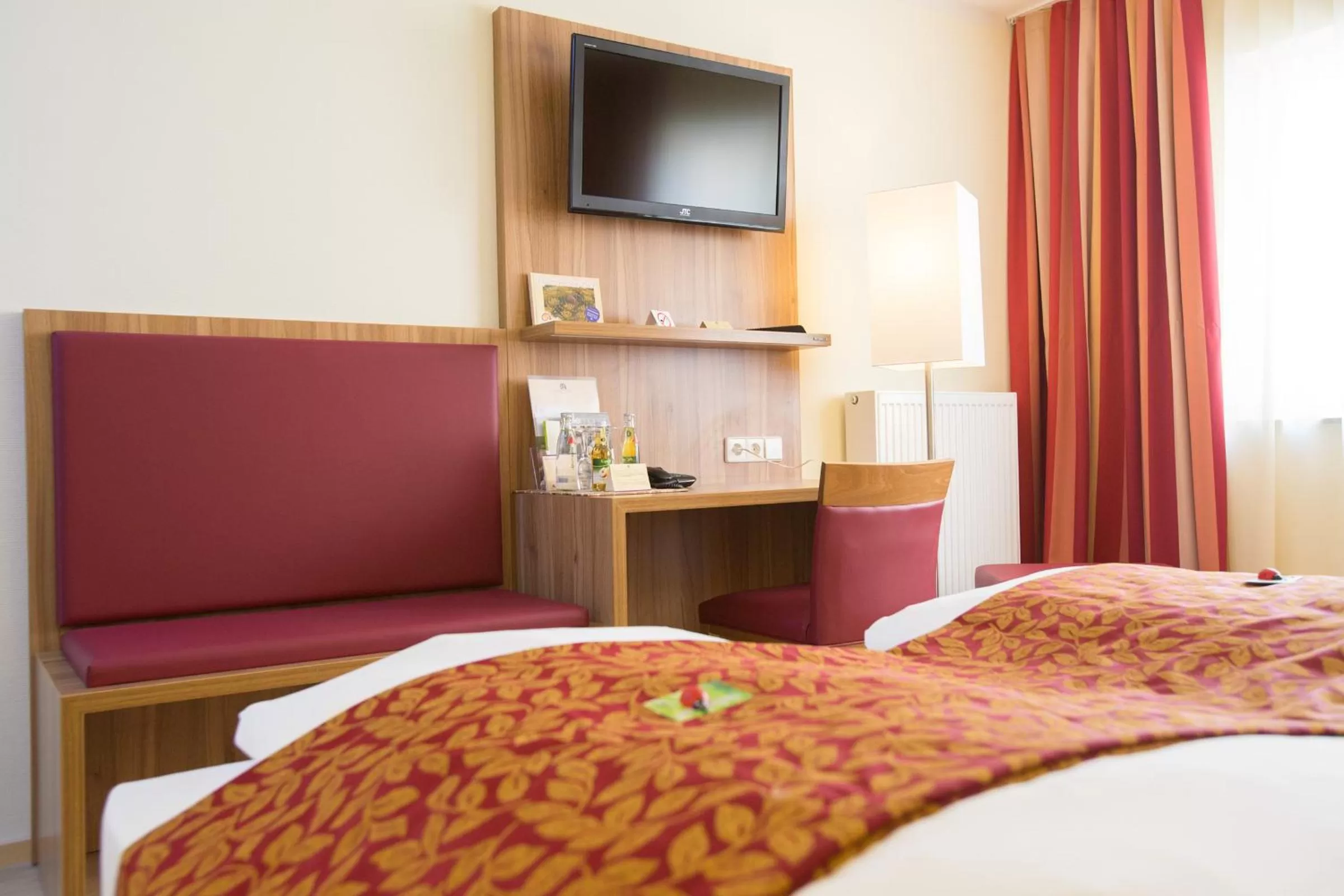 Decorative detail, Bed in Pfalzhotel Asselheim