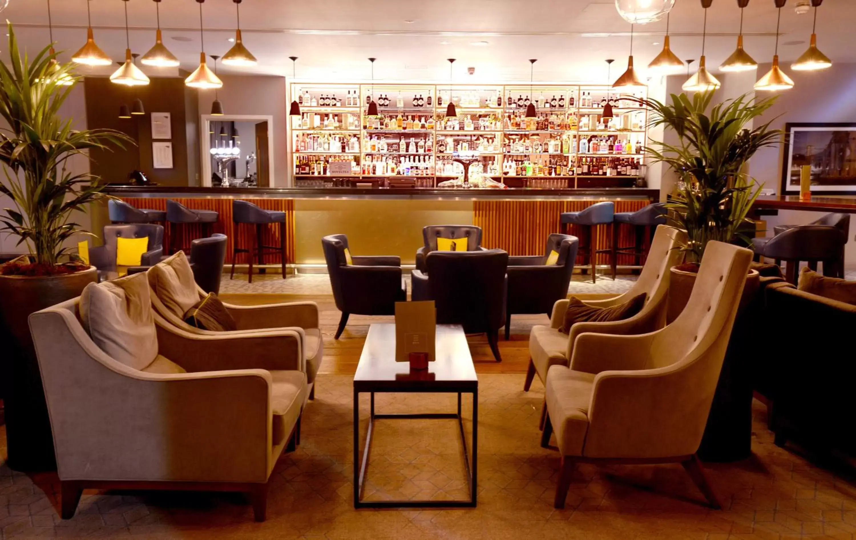 Lounge or bar, Lounge/Bar in Crowne Plaza Newcastle - Stephenson Quarter, an IHG Hotel