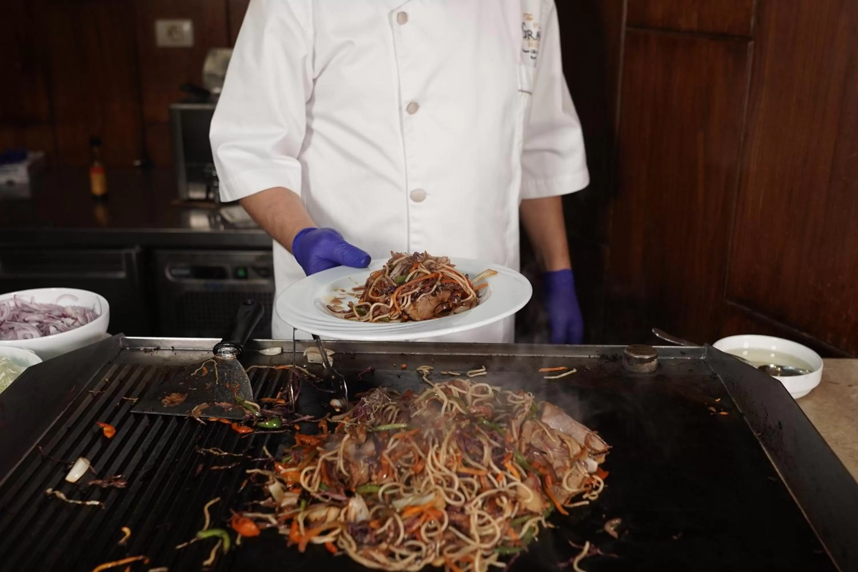 People in The Grand Plaza Hotel Smouha