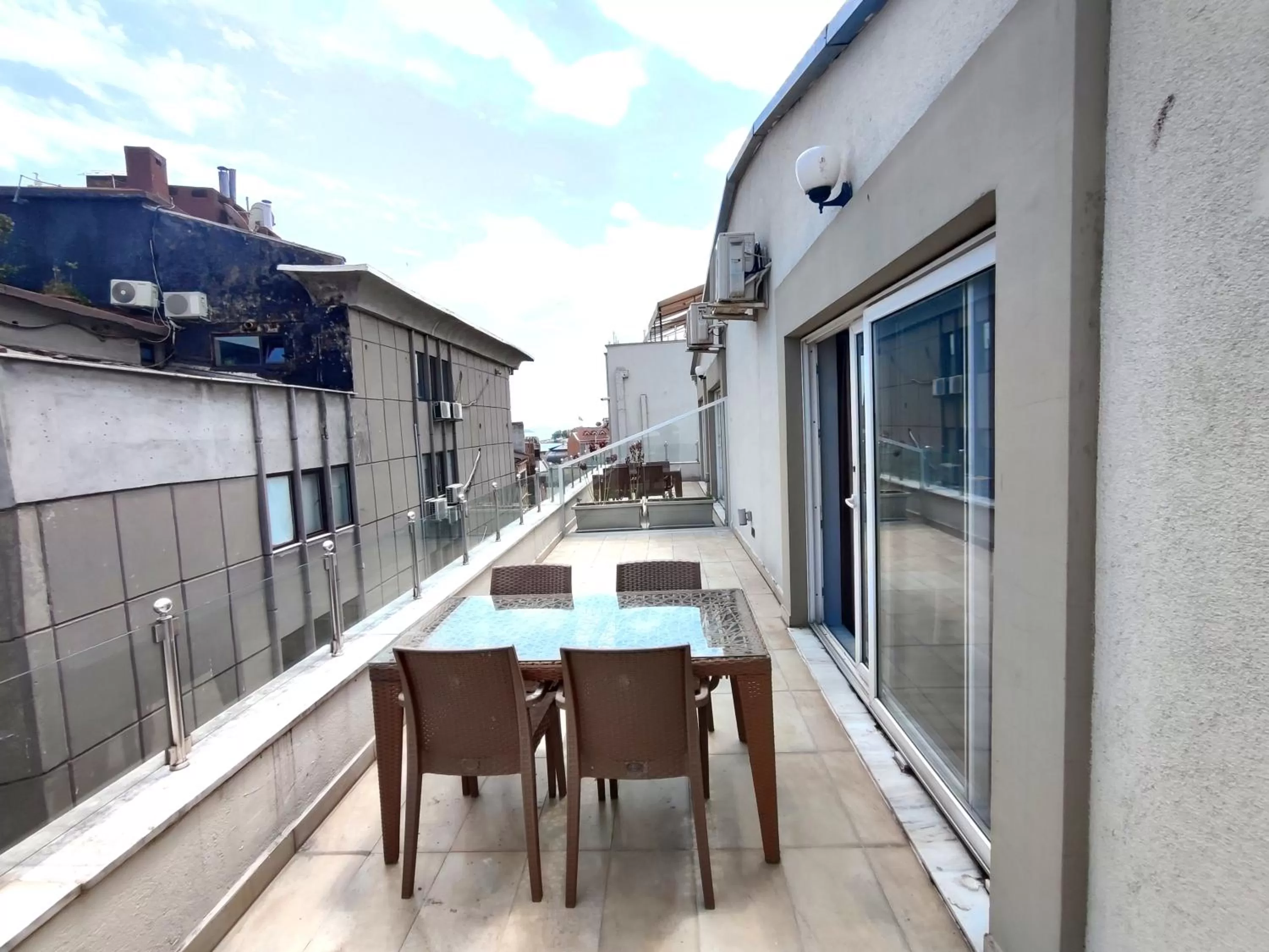 Balcony/Terrace in Galata World Hotel