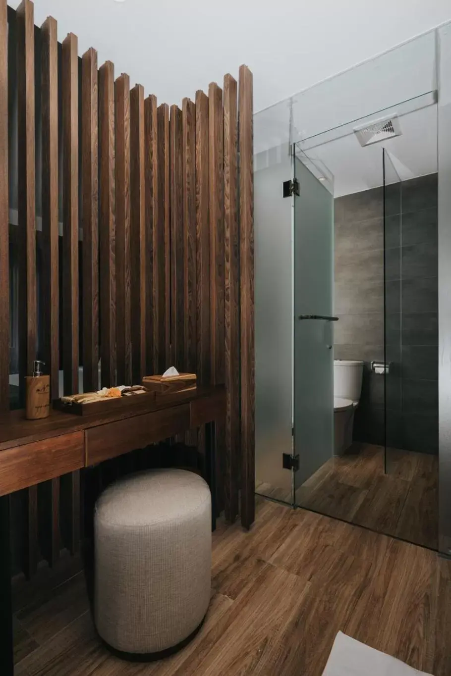 Bathroom in The Ning Resort Ubud Bathroom in The Ning Resort Ubud