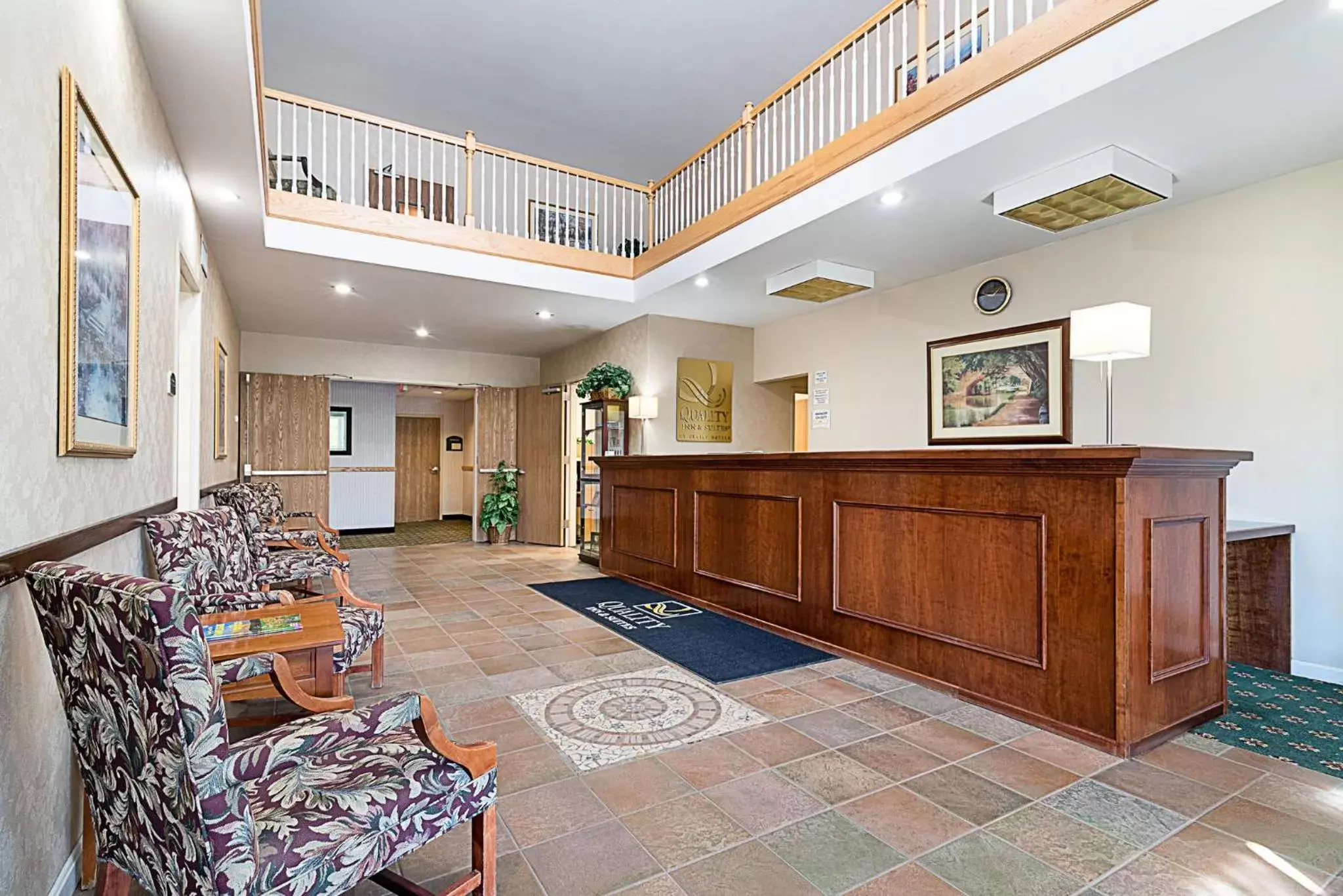 Lobby or reception, Lobby/Reception in Quality Inn & Suites Schoharie near Howe Caverns
