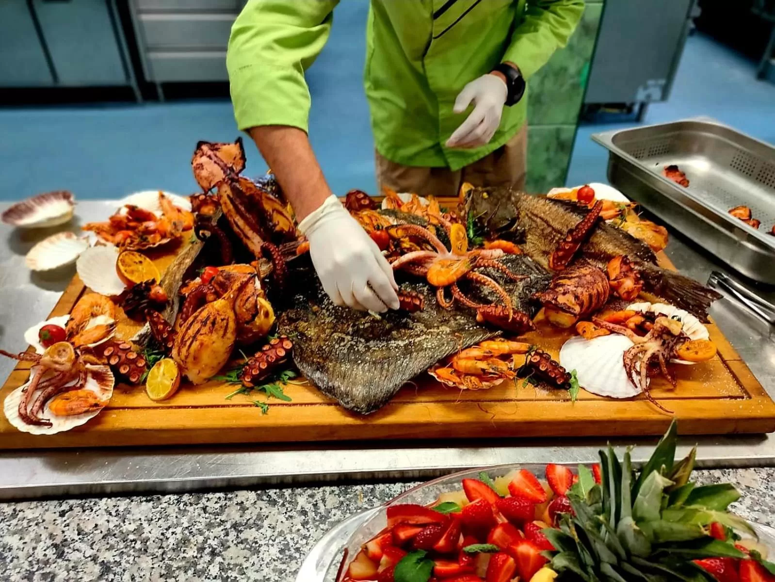 Food in Hotel Piatra Mare