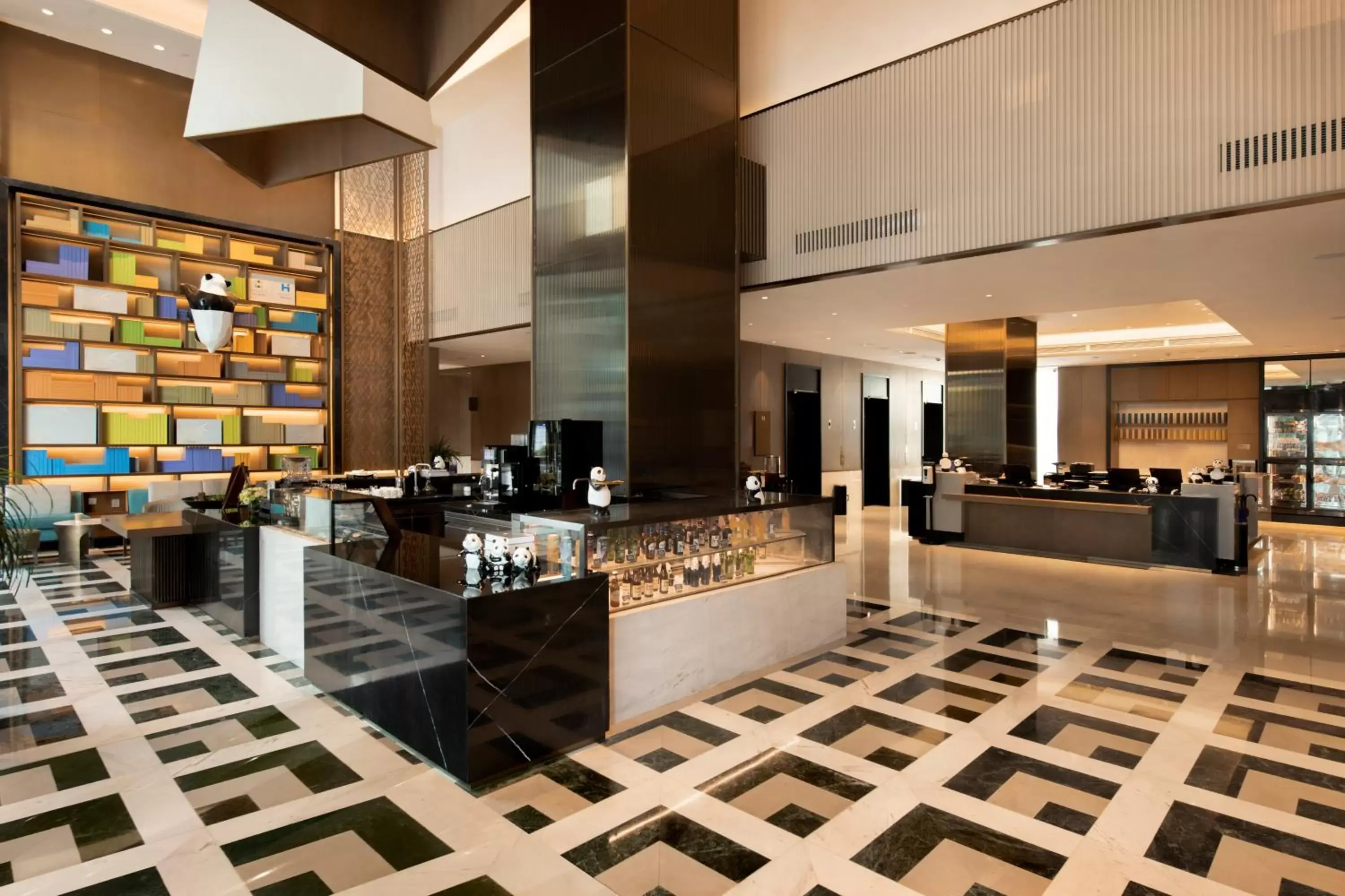 Lobby or reception, Restaurant/Places to Eat in Hyatt House Chengdu Pebble Walk