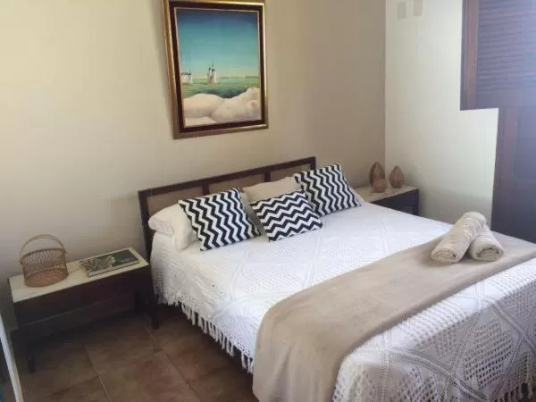 Bed in Pousada Nossa Terra